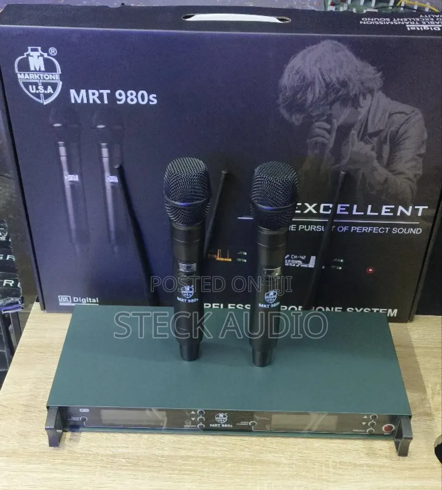 MRT 980s Marktone Usa Wireless Microphone. A High Standard Quality