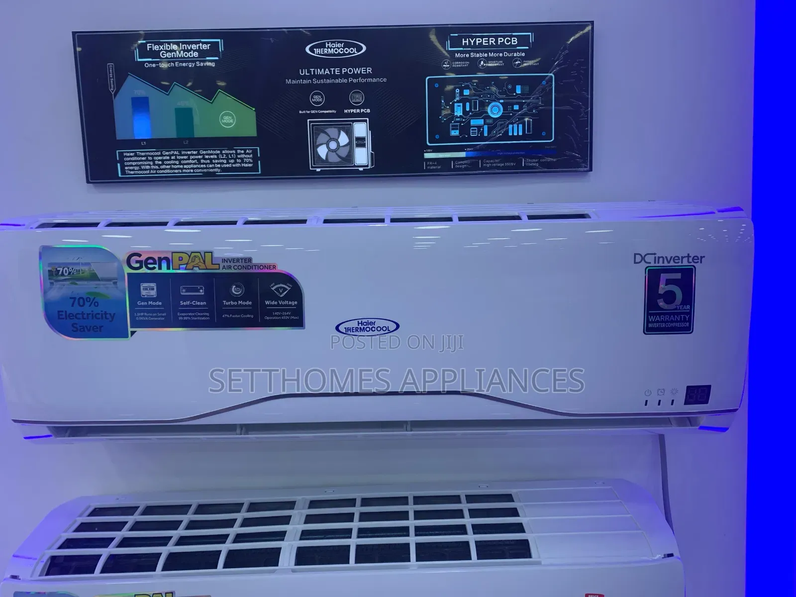 1.5 Hp Haier Thermocool Genpal Inverter Air Conditioner