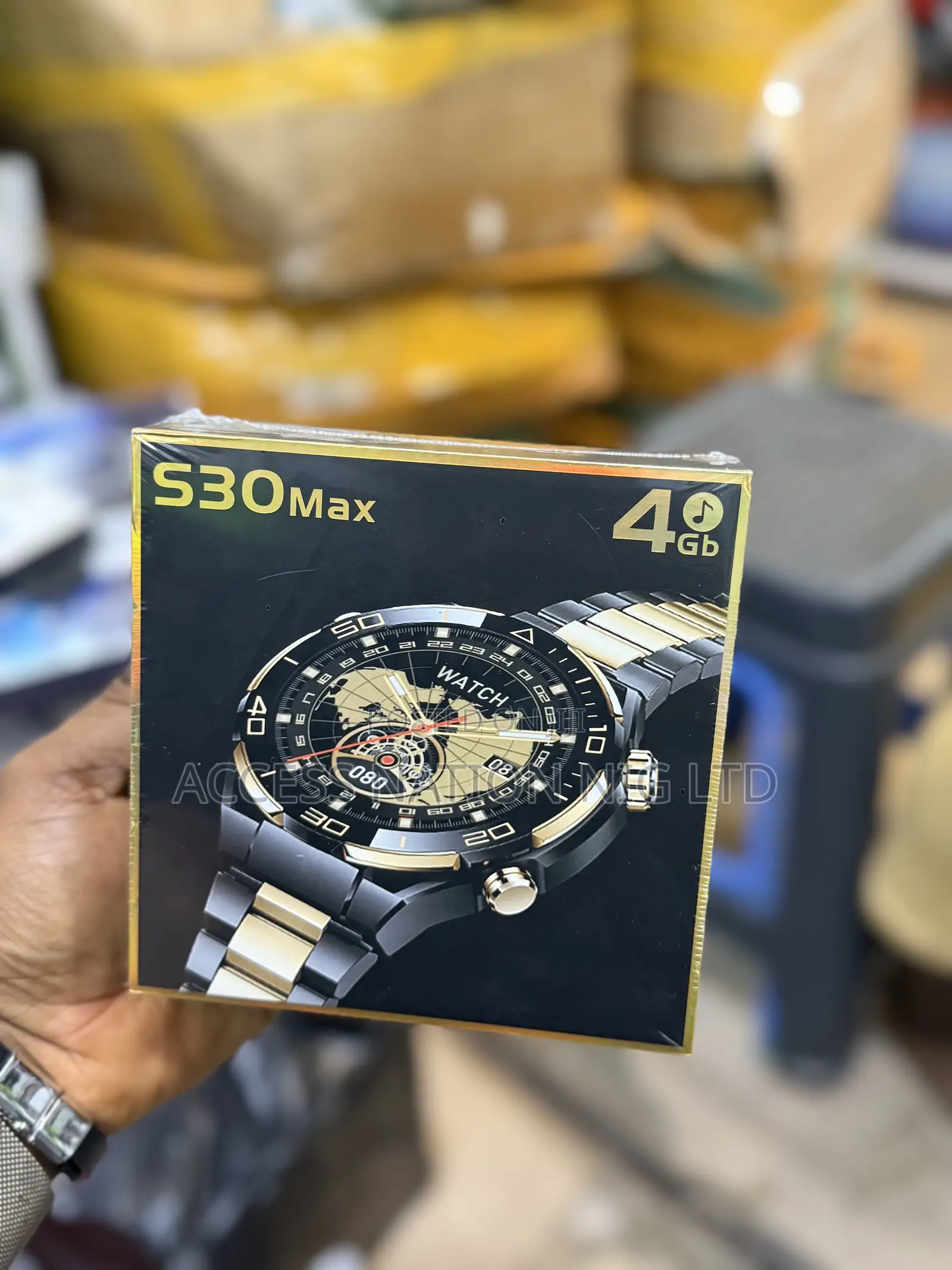 S30 Max Smart Watch 4gb Rom Photo Album Gesture Control Nfc Compass