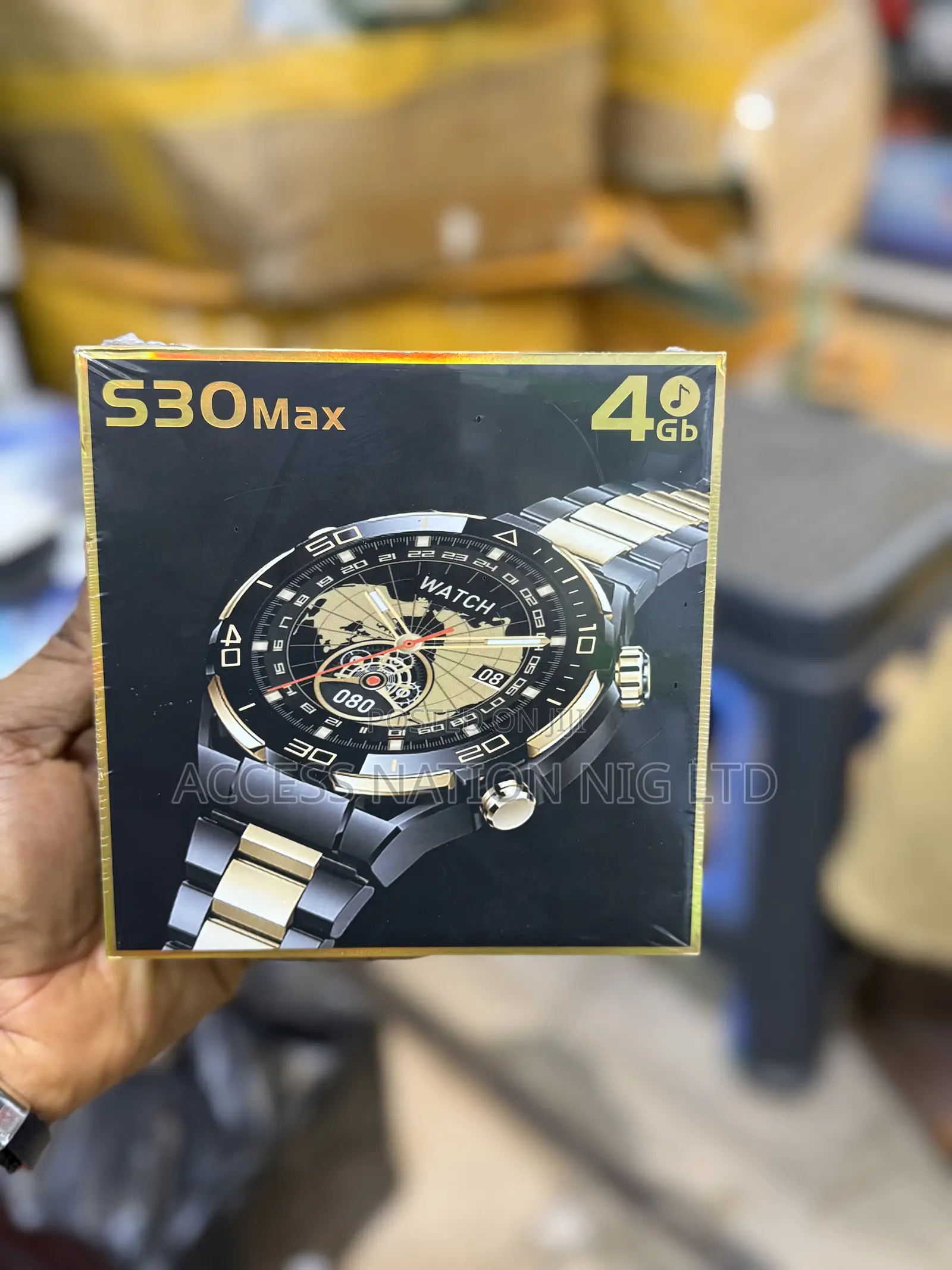 S30 Max Smart Watch 4gb Rom Photo Album Gesture Control Nfc Compass