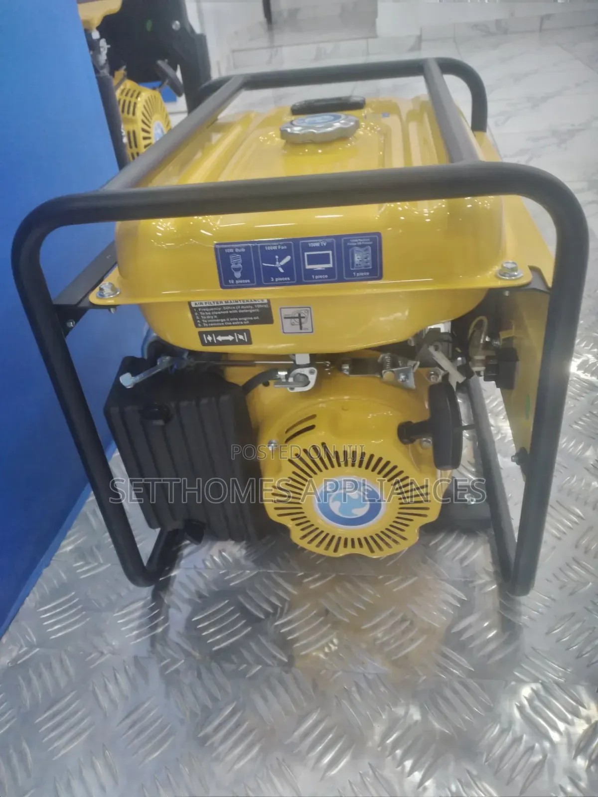 1.25kva/1kw Junior Haier Thermocool Single Phase Petrol Generator.