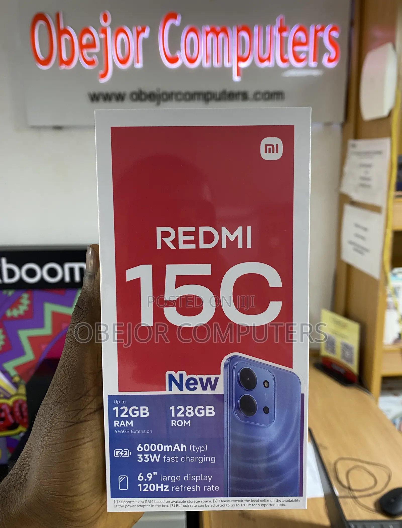 New Xiaomi Redmi 15C 4G 128 GB Blue