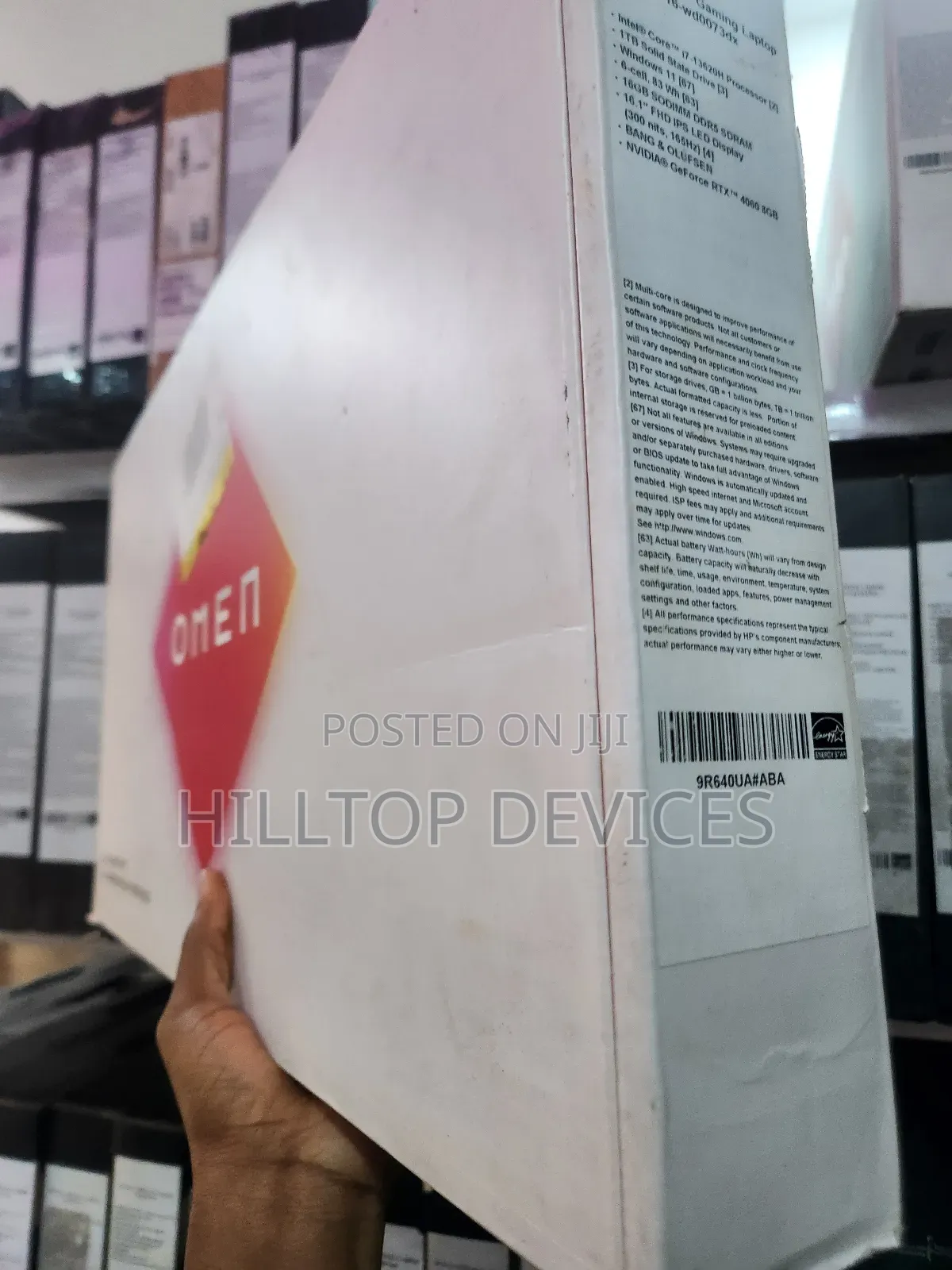 New Laptop HP Omen 16 16GB Intel Core I7 SSD 1T