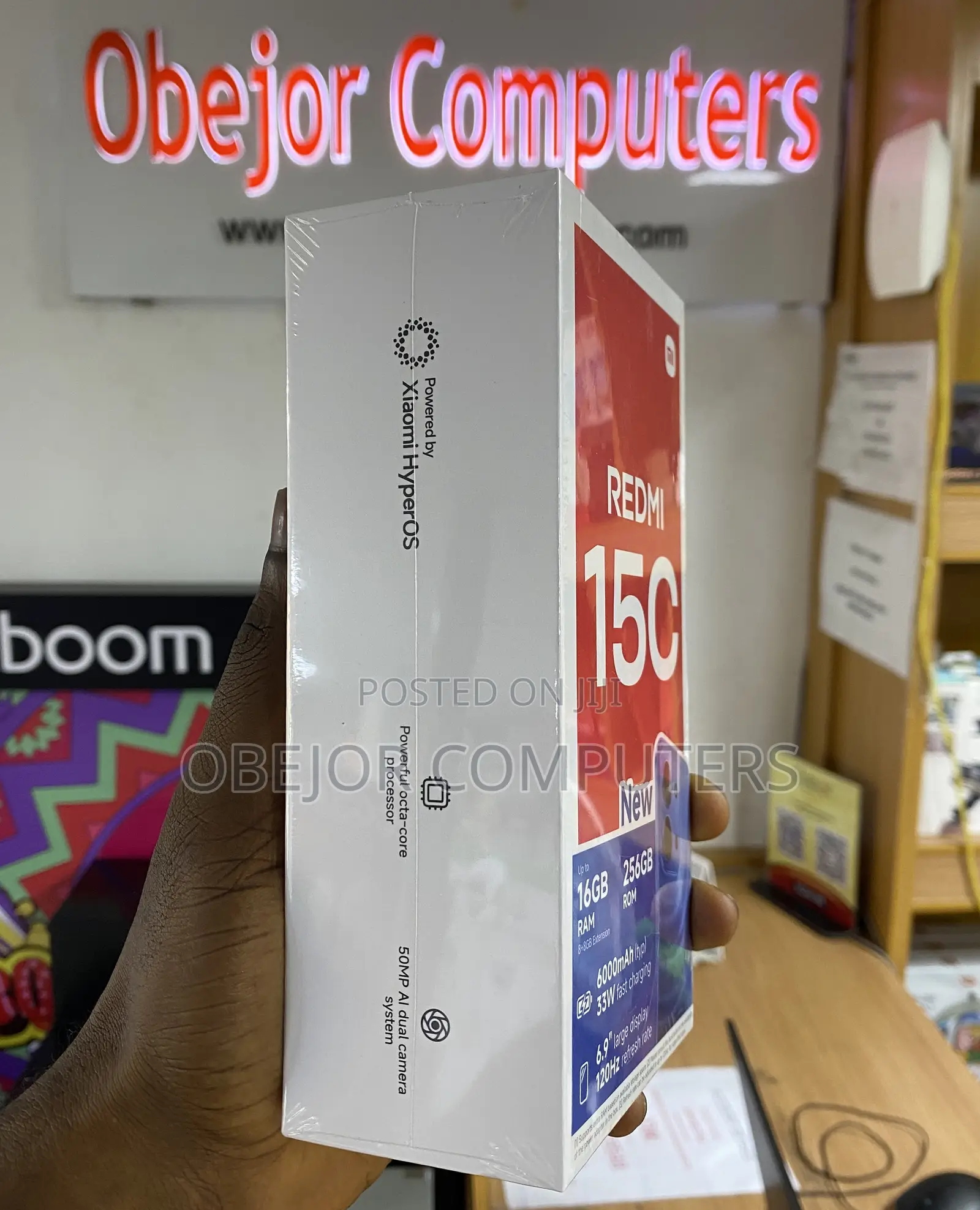 New Xiaomi Redmi 15C 4G 256 GB Black