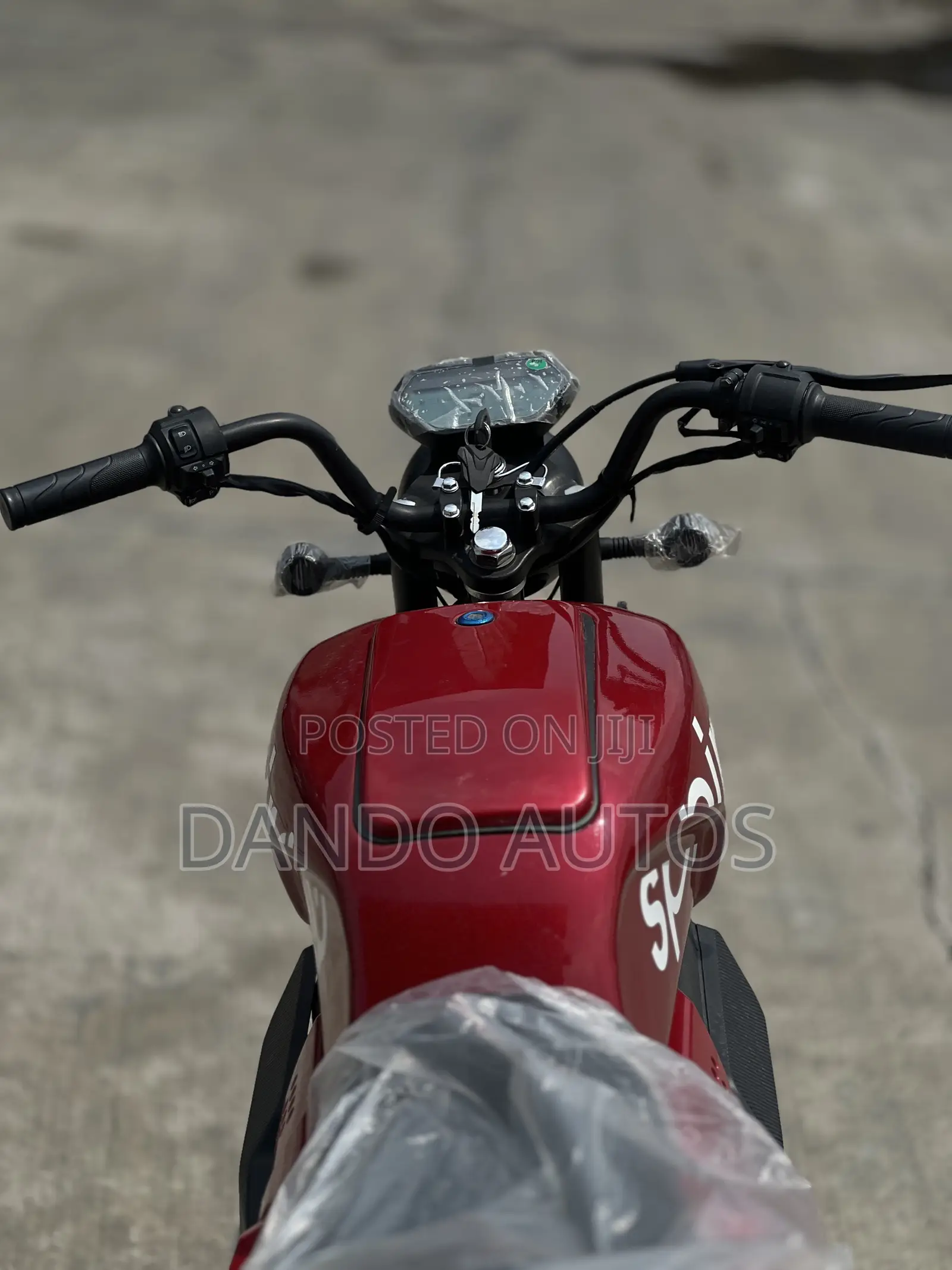 New Motorcycle 2024 Red
