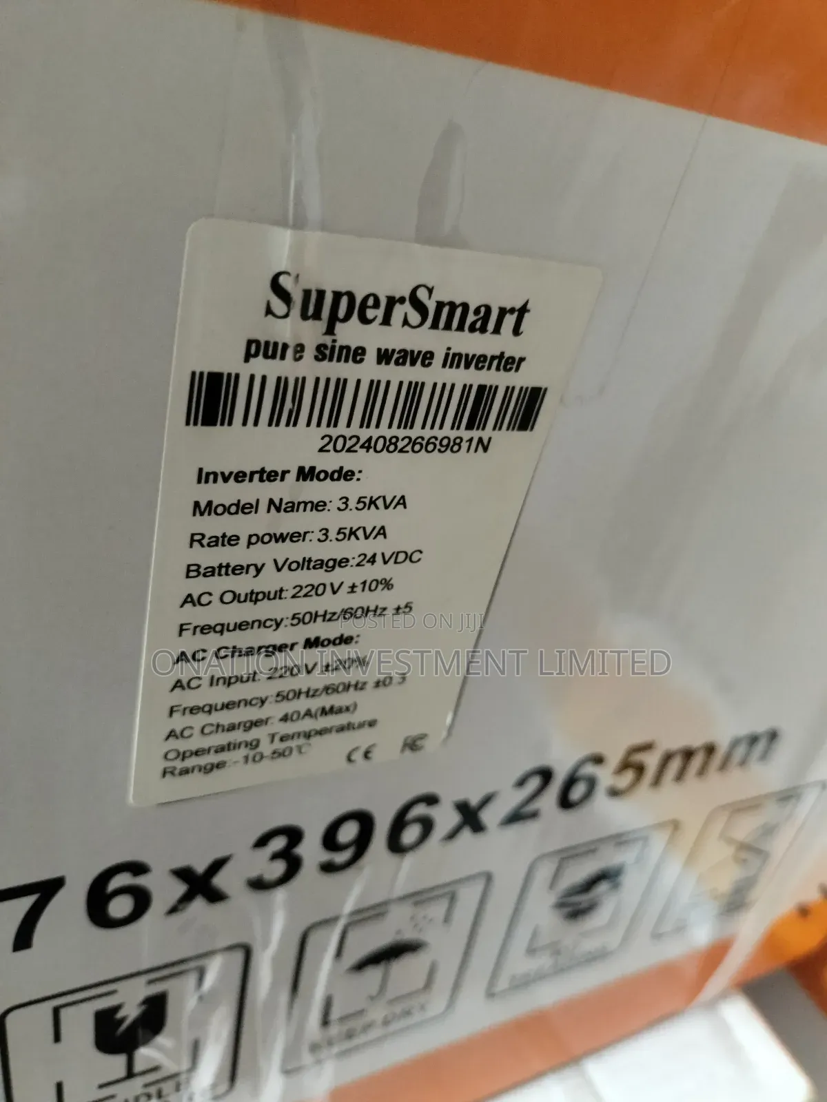 3.5kva 24v Super Smart Inverter Transformer Based