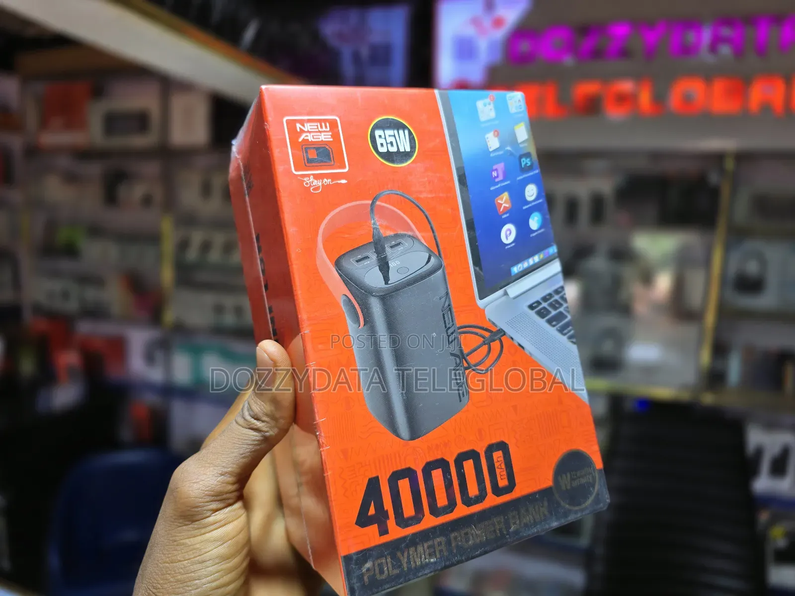 Newage 40000mah 65w Turbo Ultra 9 Powerbank