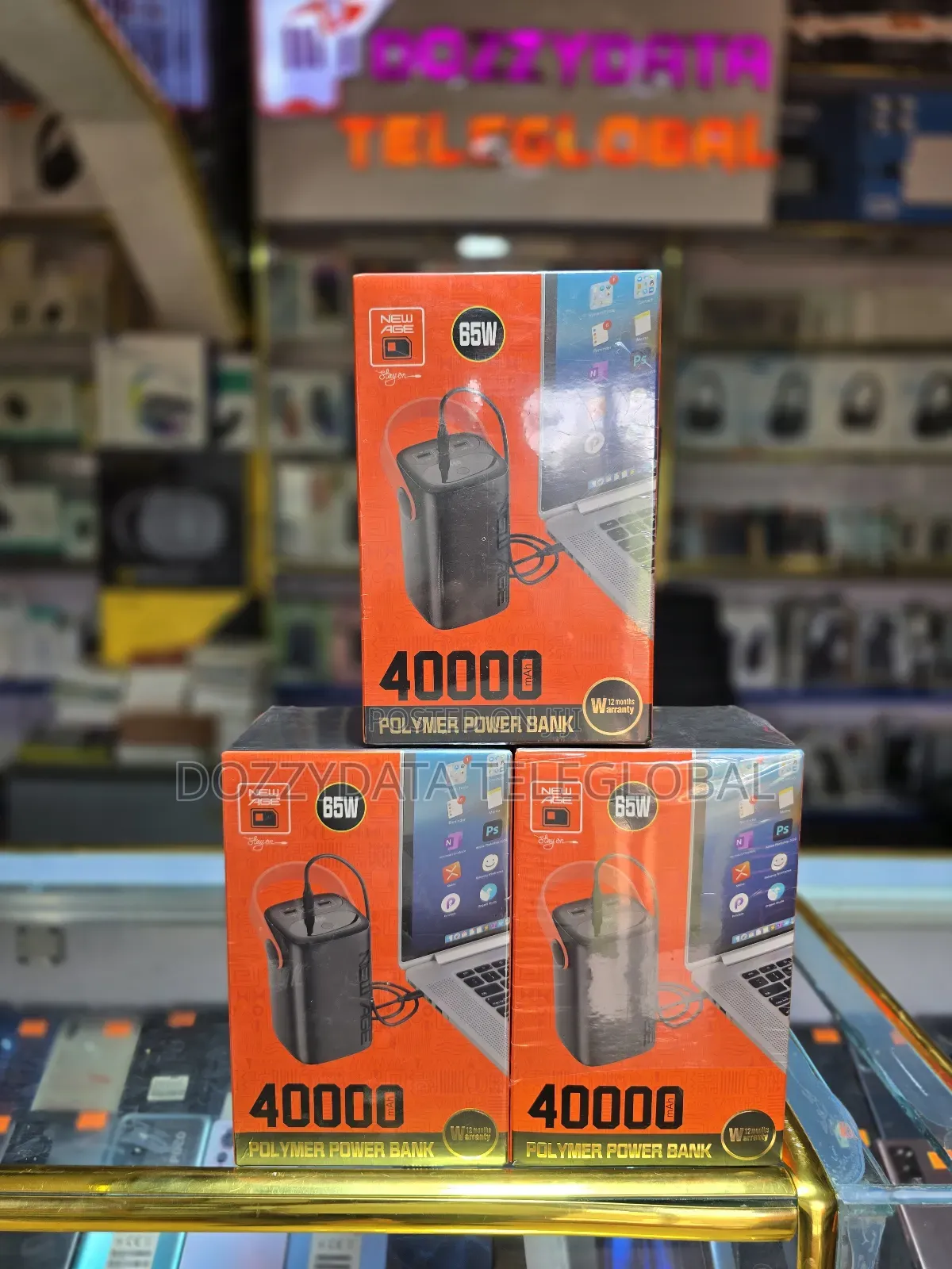 Newage 40000mah 65w Turbo Ultra 9 Powerbank