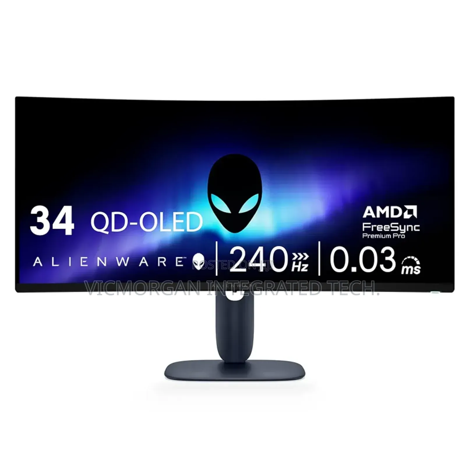 Alienware 34 240hz Qd-Oled Curved Gaming Monitor - Aw3425dw -