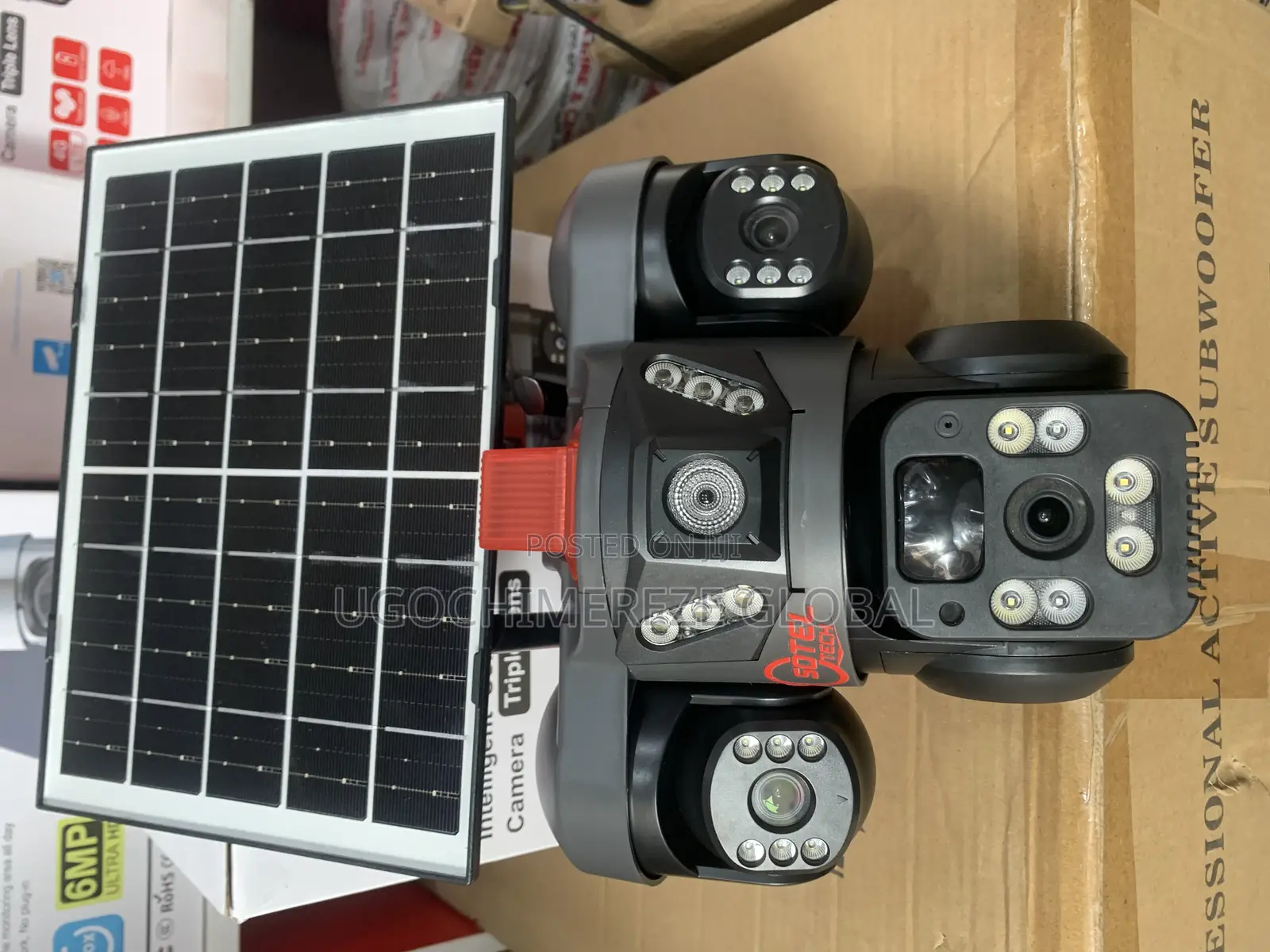3 Lens 4g Solar Cctv Camera – Wireless Outdoor Ptz Security Camera
