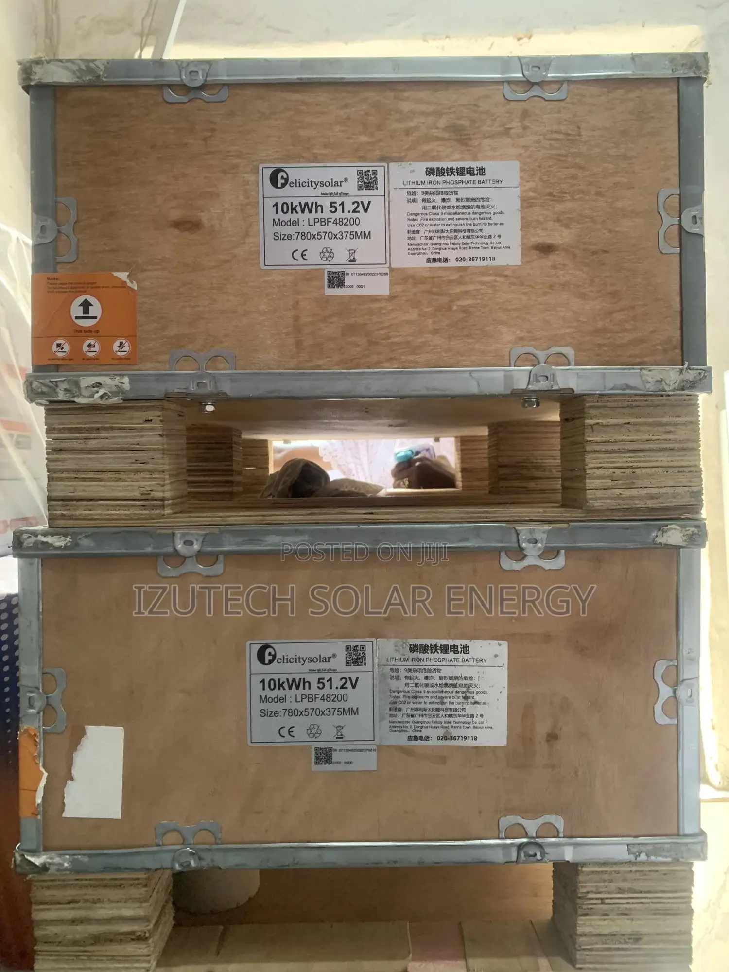 Felicity 10kwh Ion Lithium Battery 51.2v