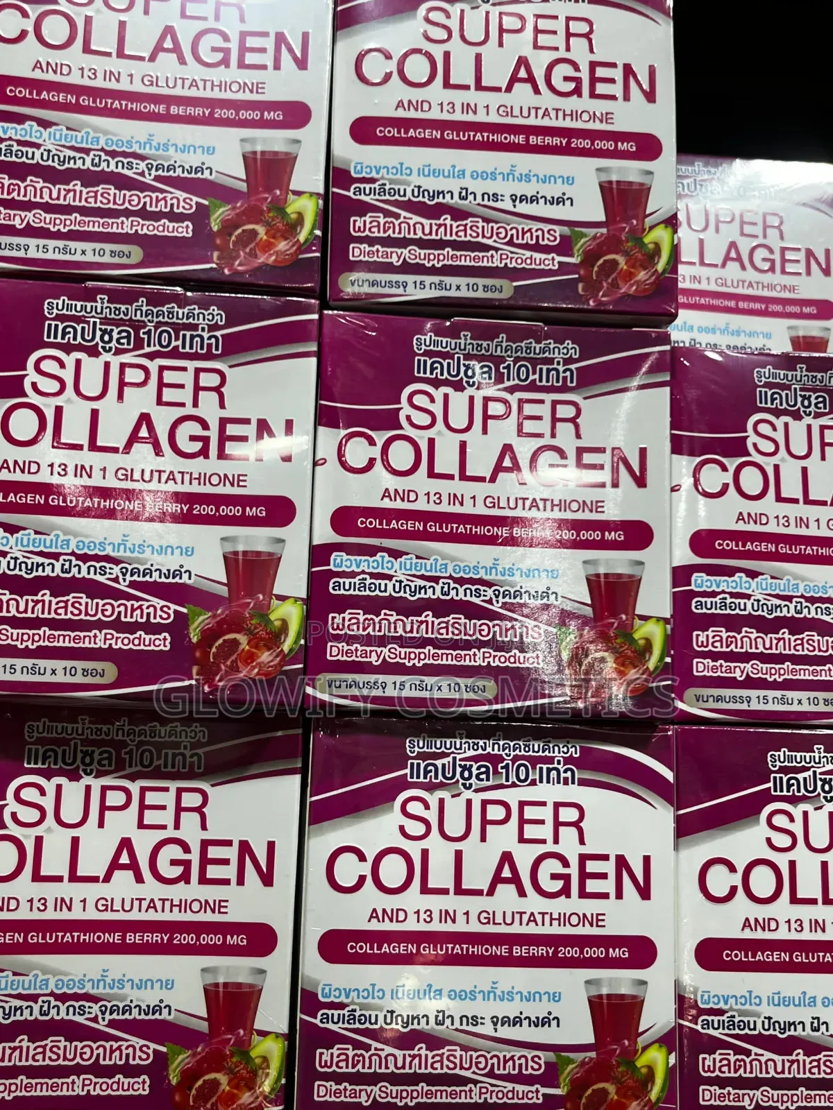 Super Collagen and 13 in 1 Glutathione