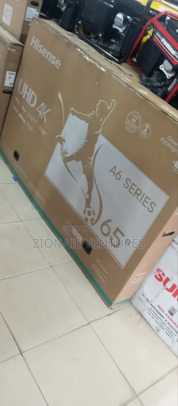 Hisense 65 Inches Uhd Smart Television With Free Bracket | Tv 65 A6