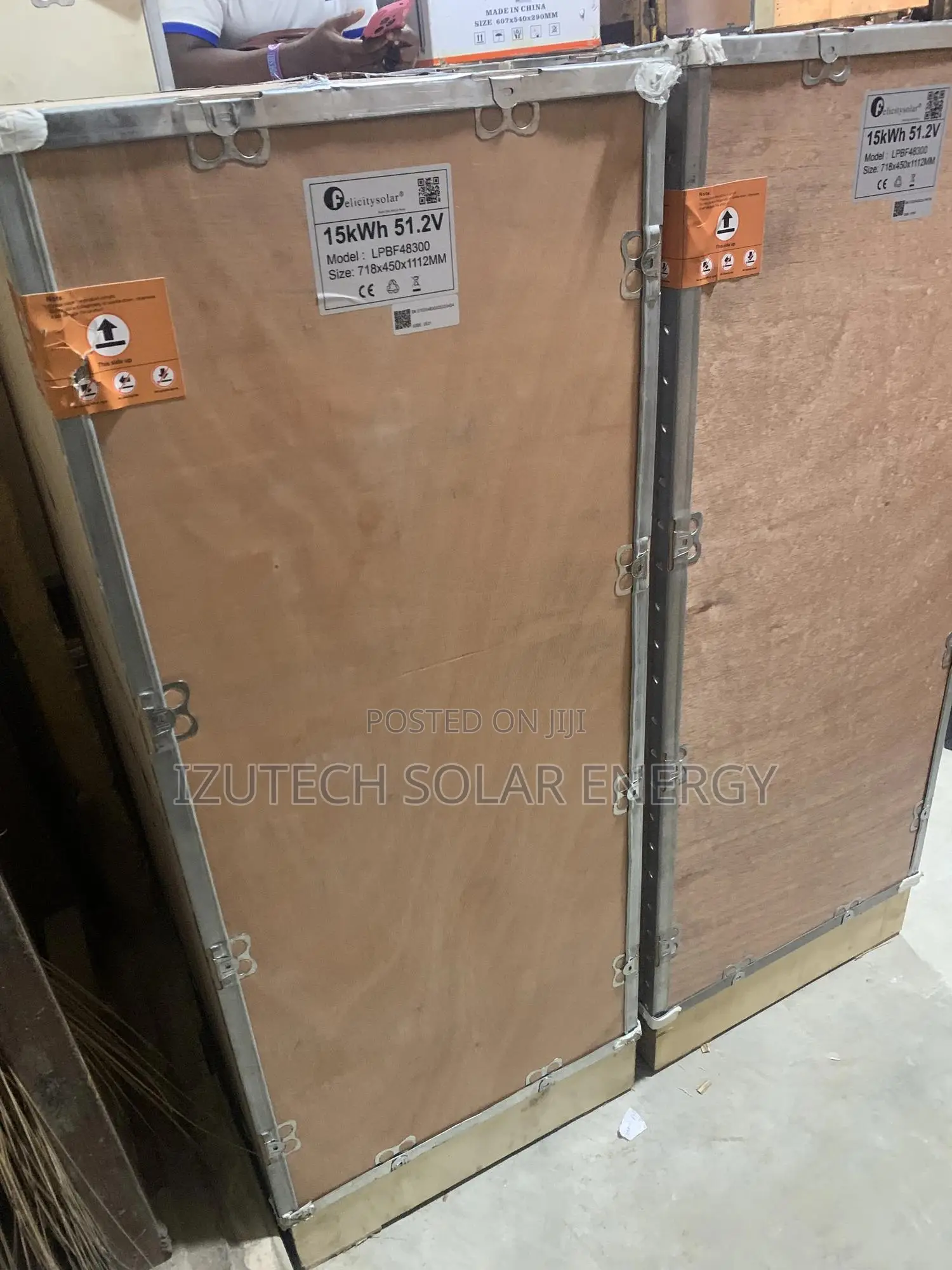 Felicity Complete 15kwh Lithium Ion Battery Available as Seen