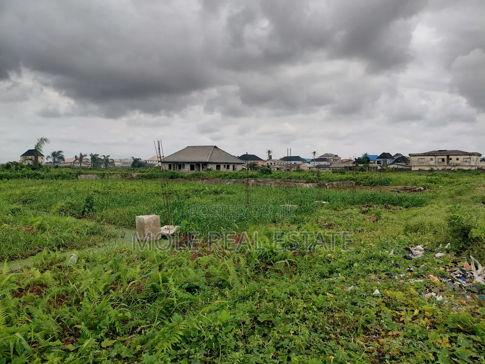 1000sqm Plot Ijegun New Rad With 33 Piled Fence
