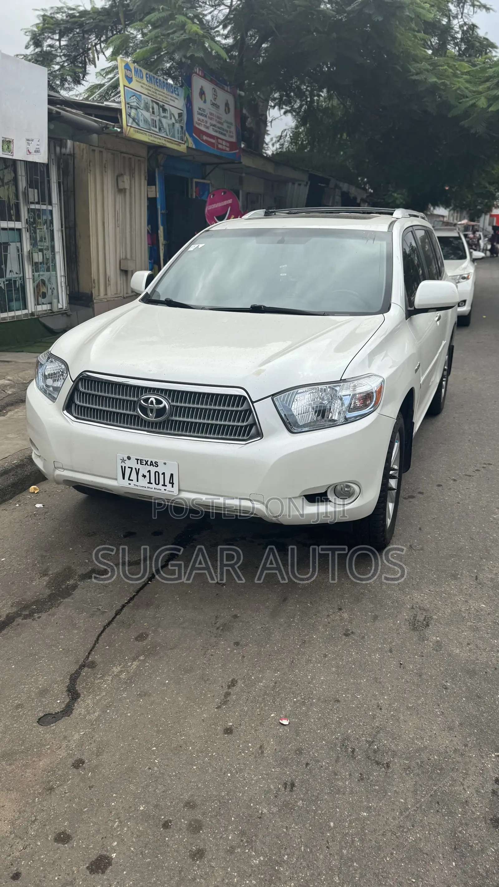 Toyota Highlander Hybrid Limited 2008 White