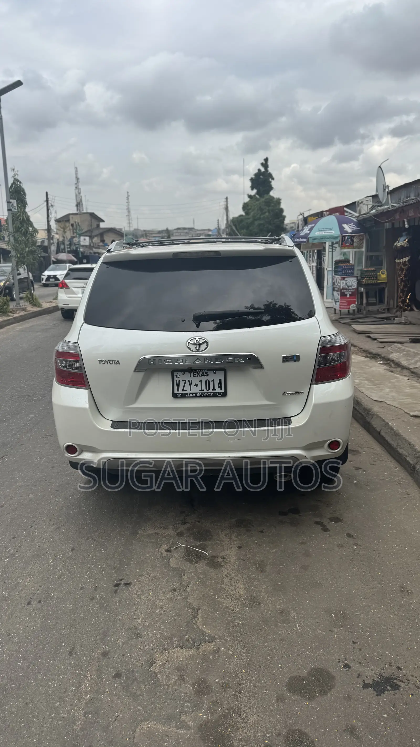 Toyota Highlander Hybrid Limited 2008 White