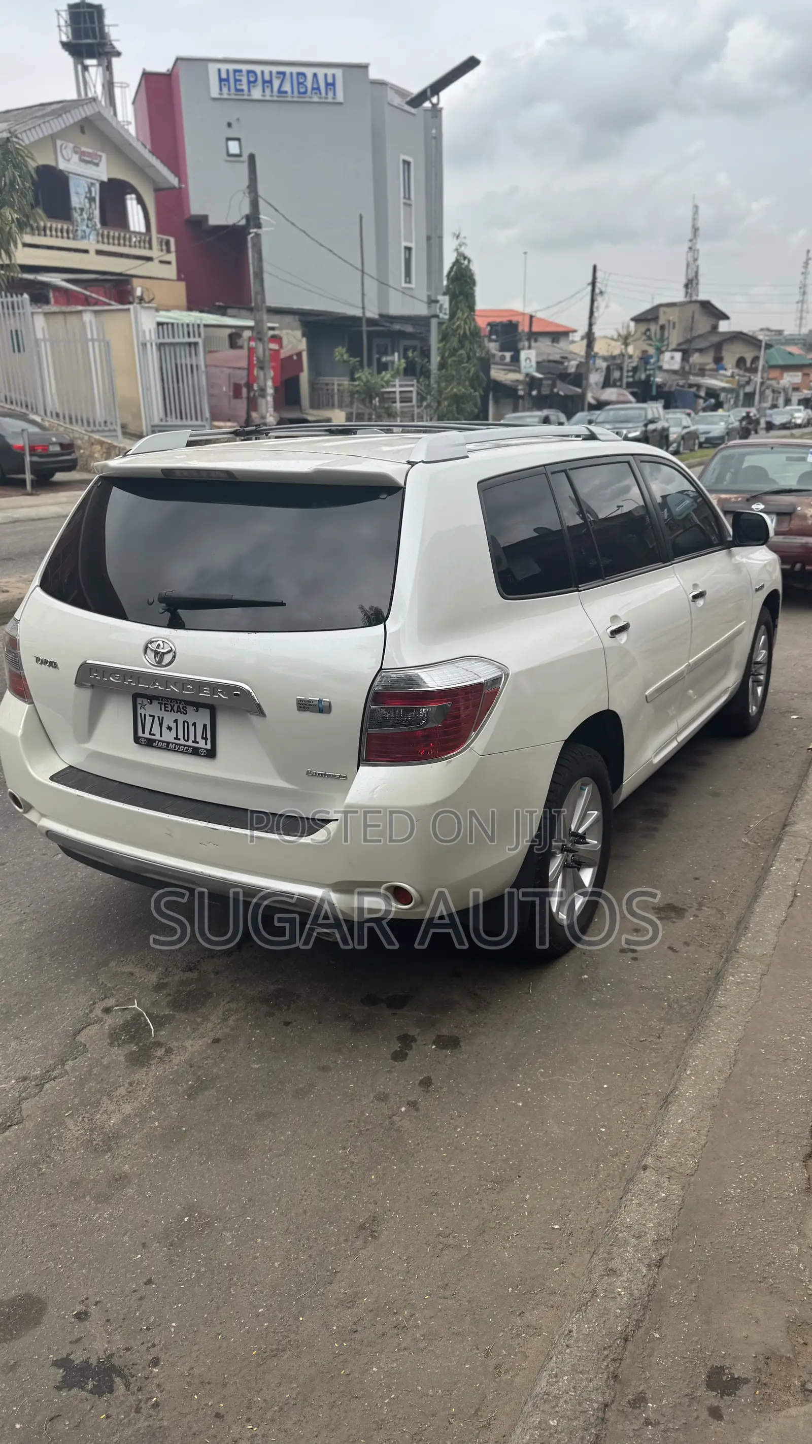 Toyota Highlander Hybrid Limited 2008 White