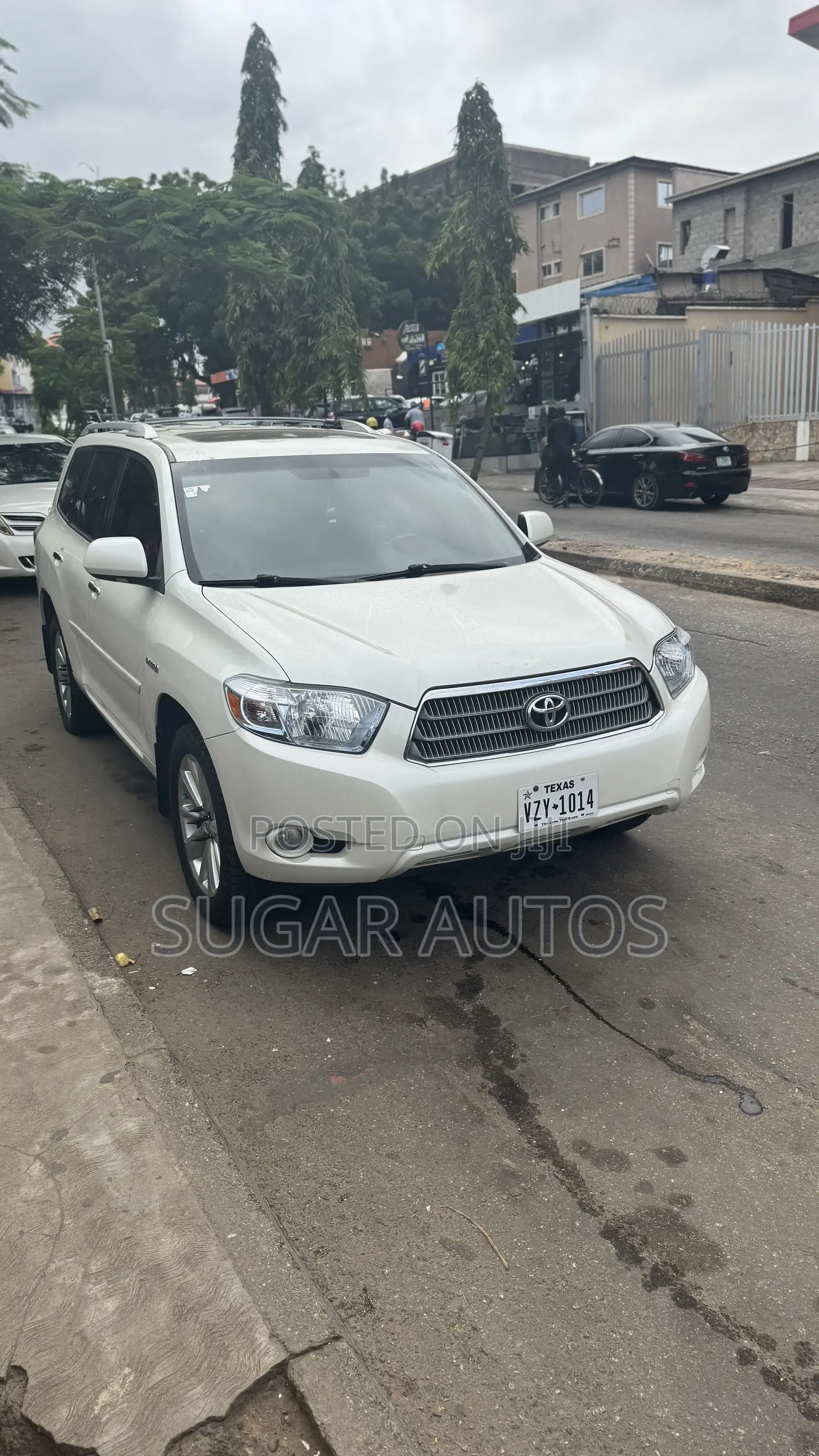 Toyota Highlander Hybrid Limited 2008 White
