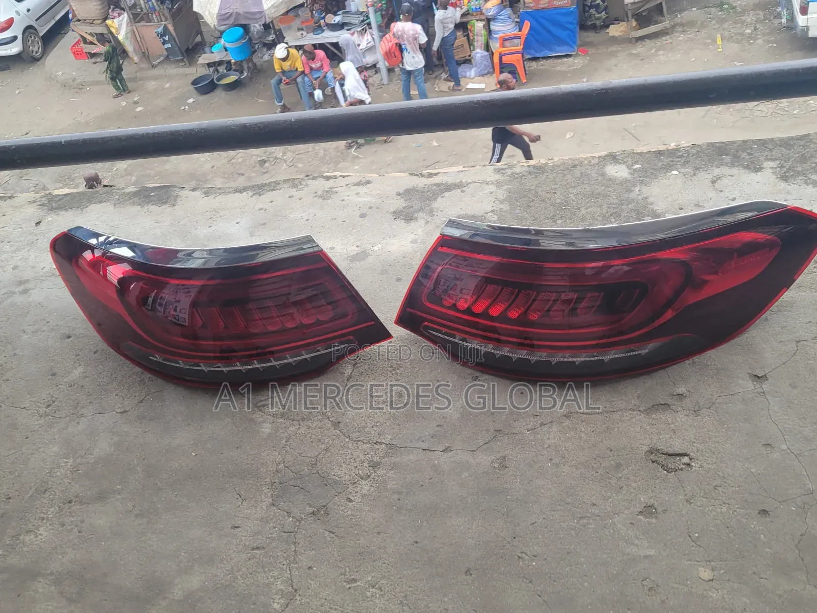 Mercedes-Benz GLC Coupe Rear Lights 2019