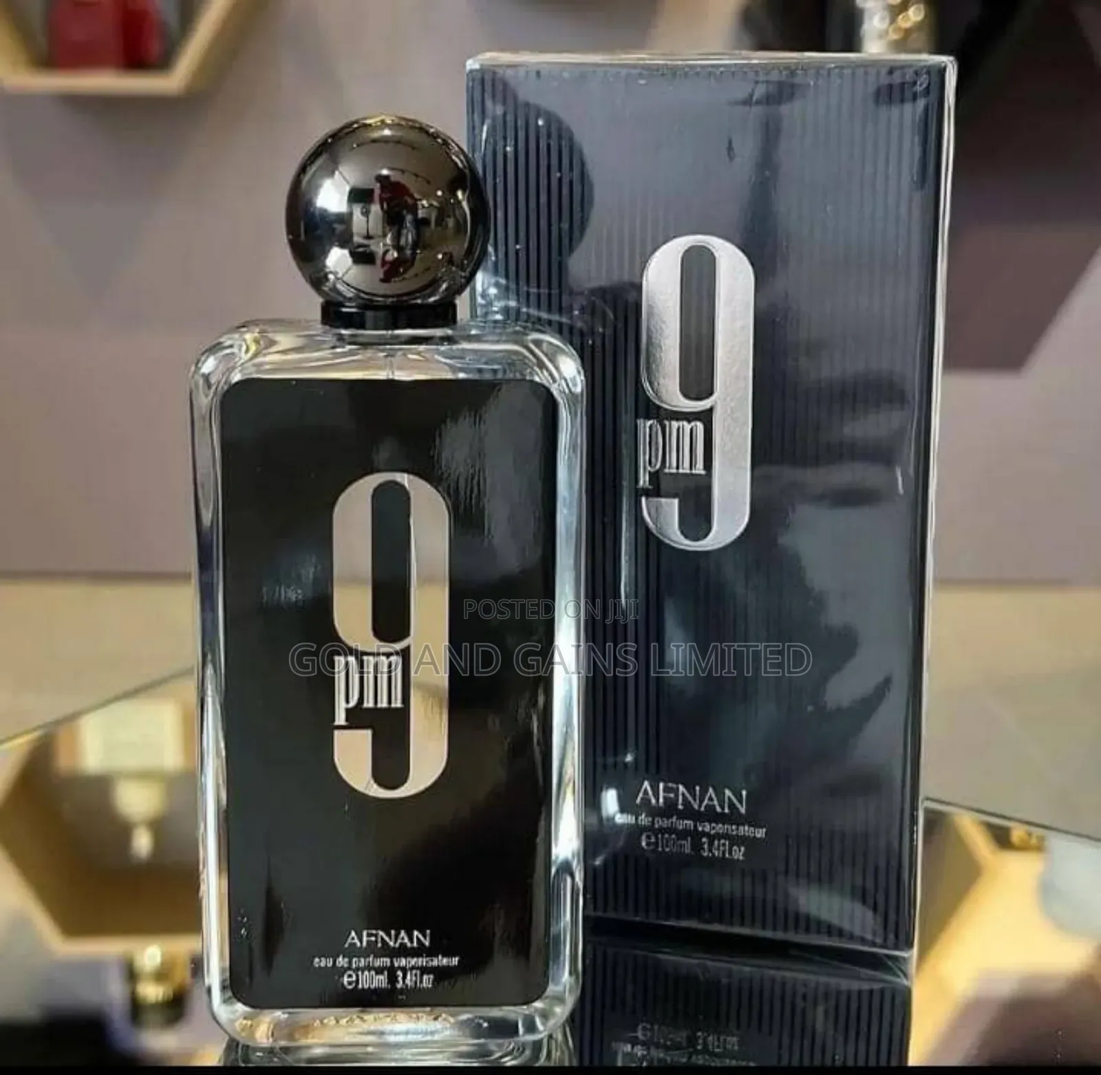 9pm Black by Afnan