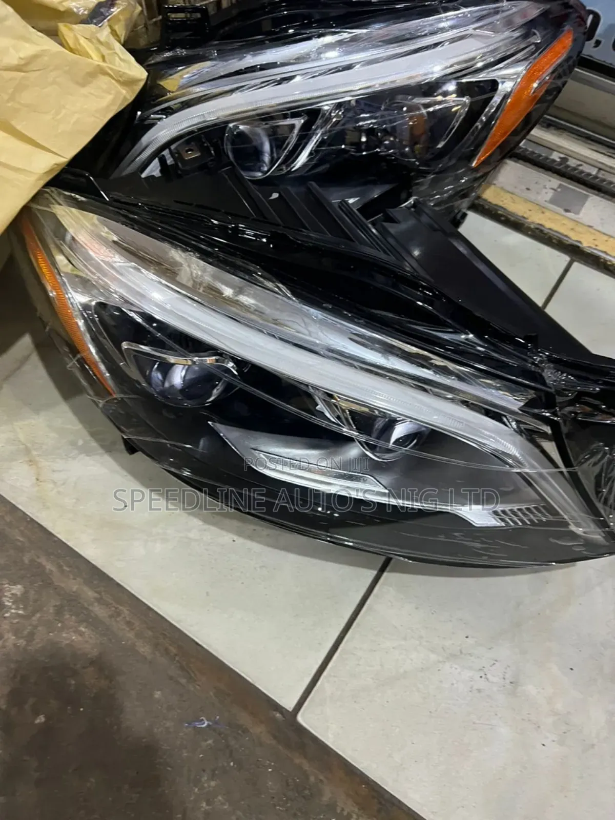 Complete Set Of Head Lamp Mercedes Benz Gle 2018 Model