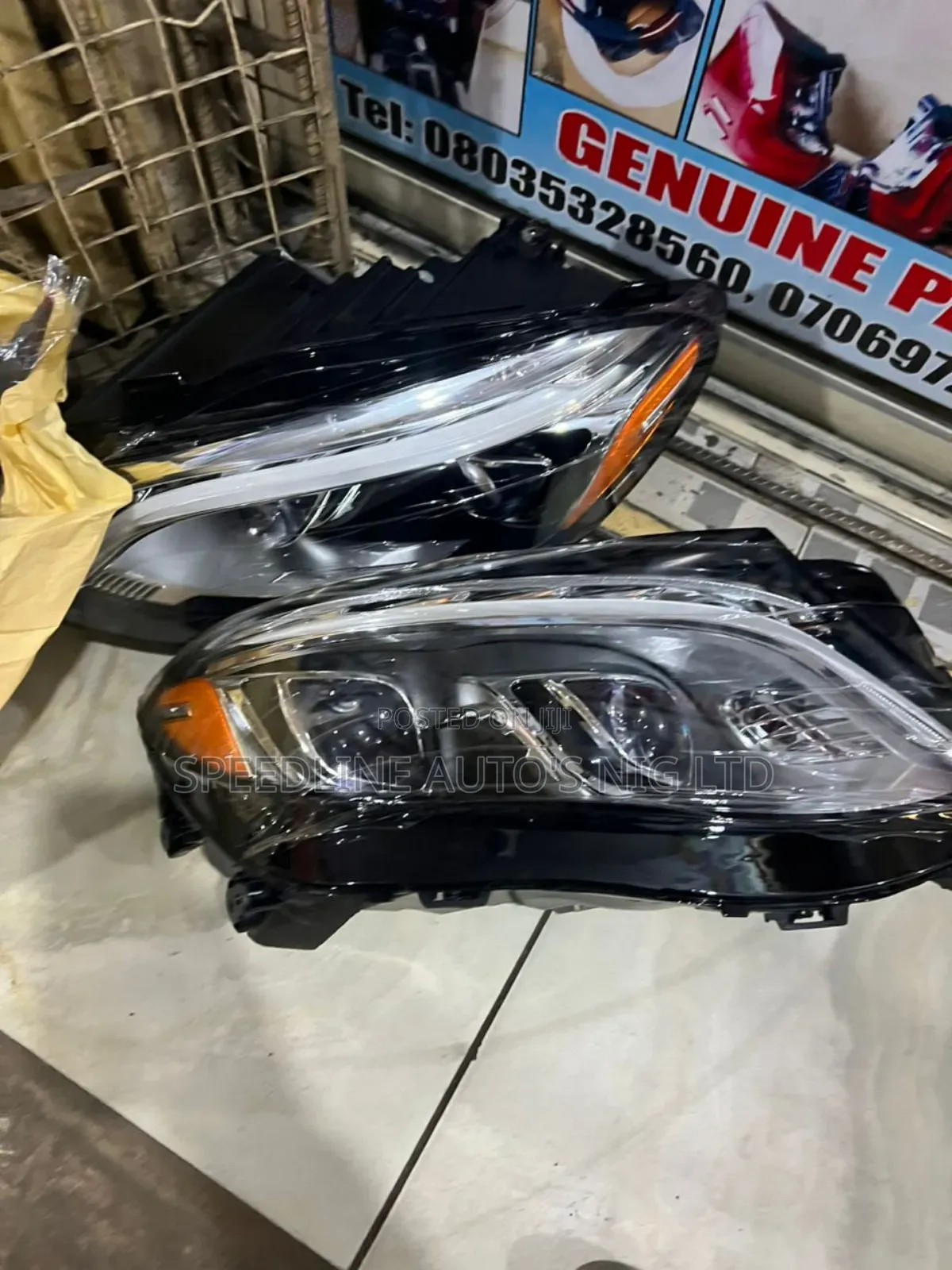 Complete Set Of Head Lamp Mercedes Benz Gle 2018 Model