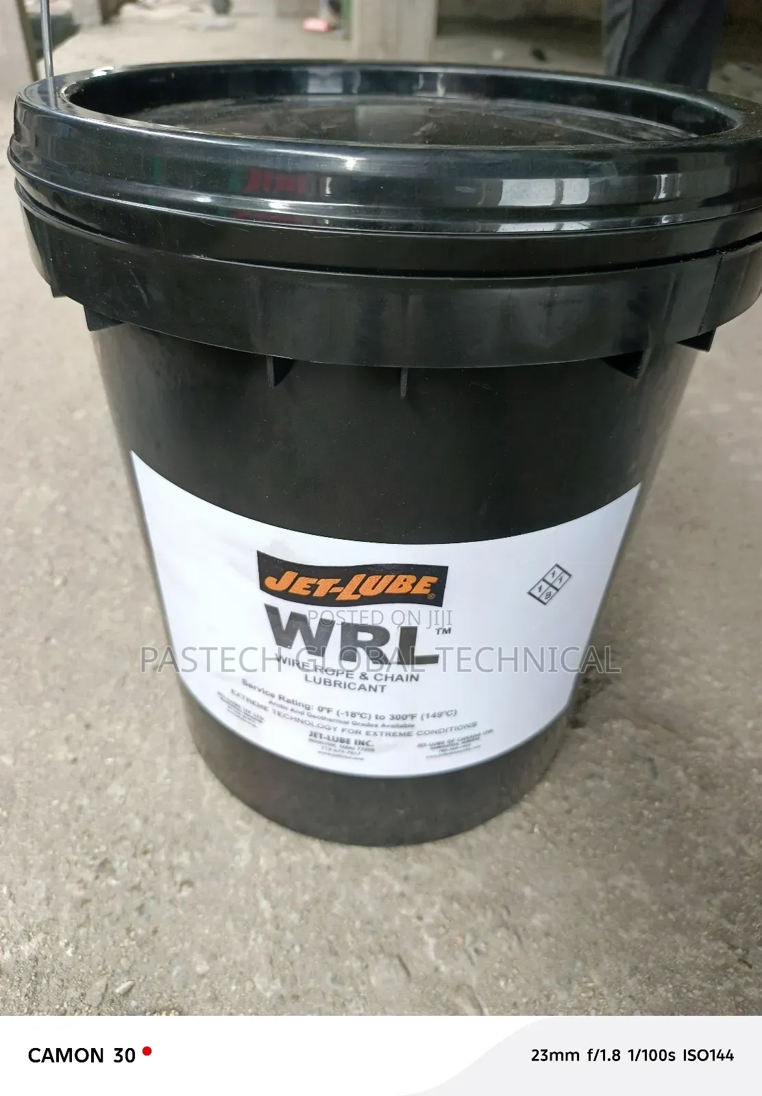 Jet-Lube WRL Wire Rope Chain Lubricant