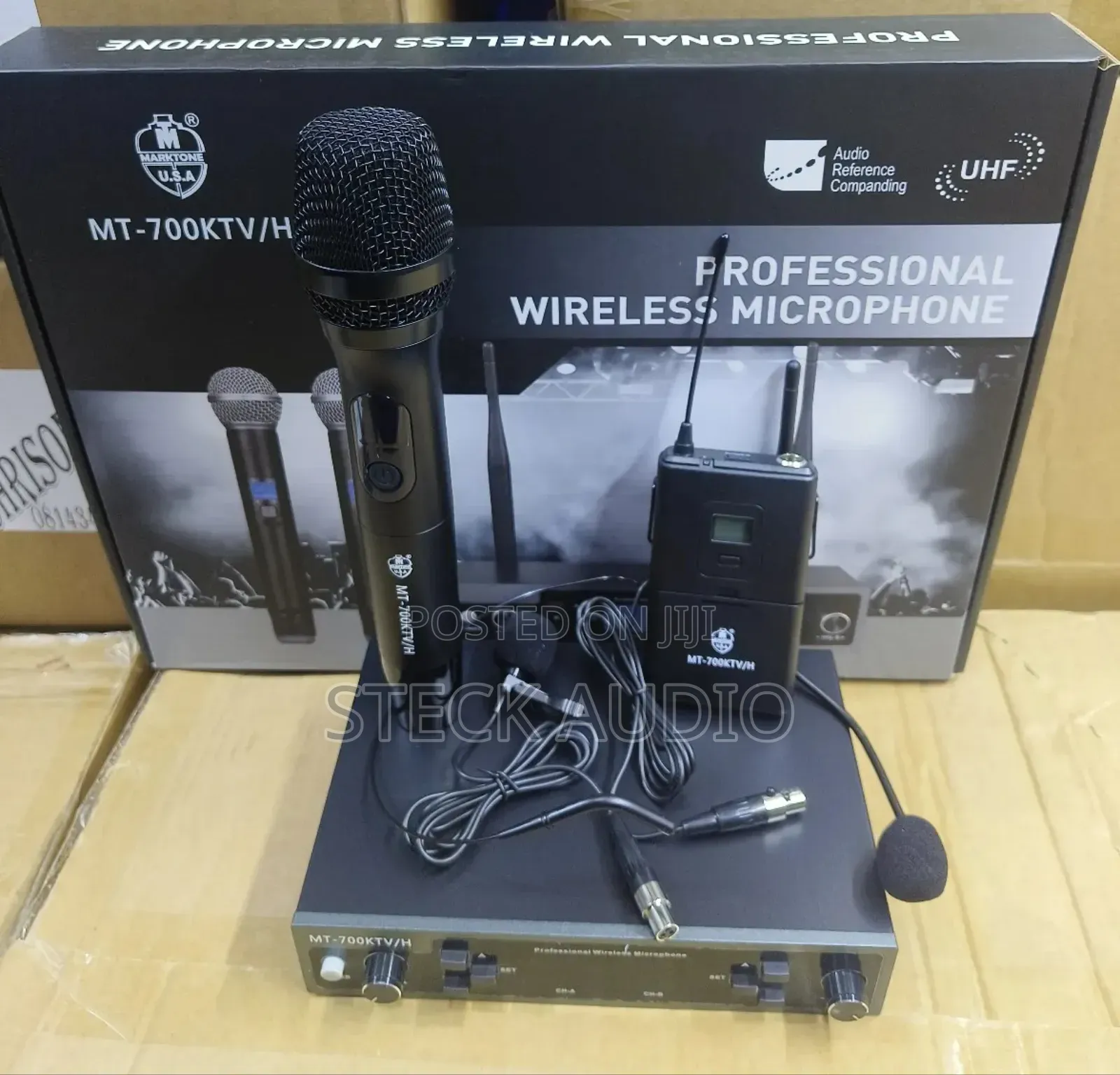 Mt 700ktv/H Marktone Usa Wireless Headset, Shirt Handheld Microphone