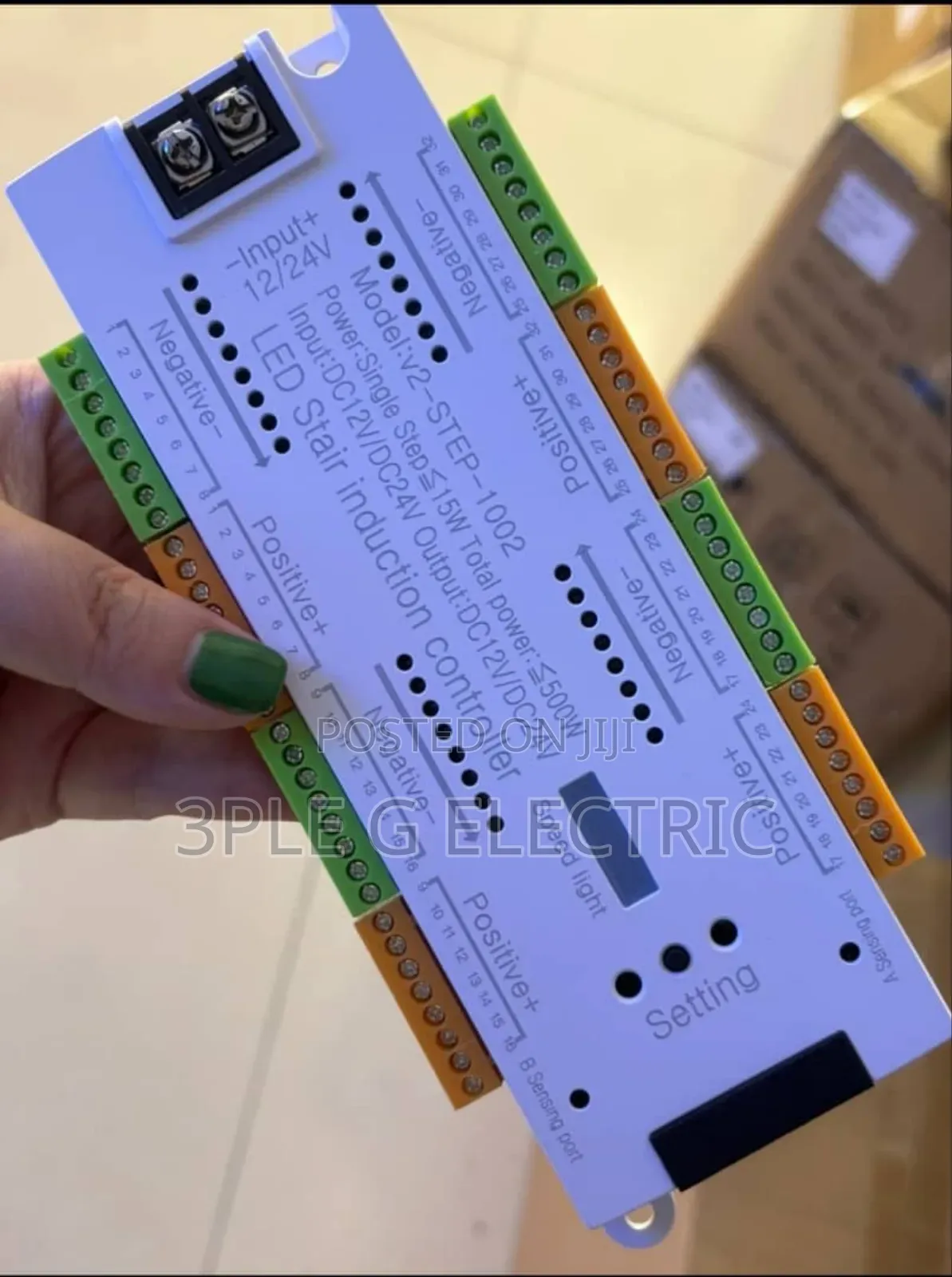 Sensor Machine for Step Light Profile