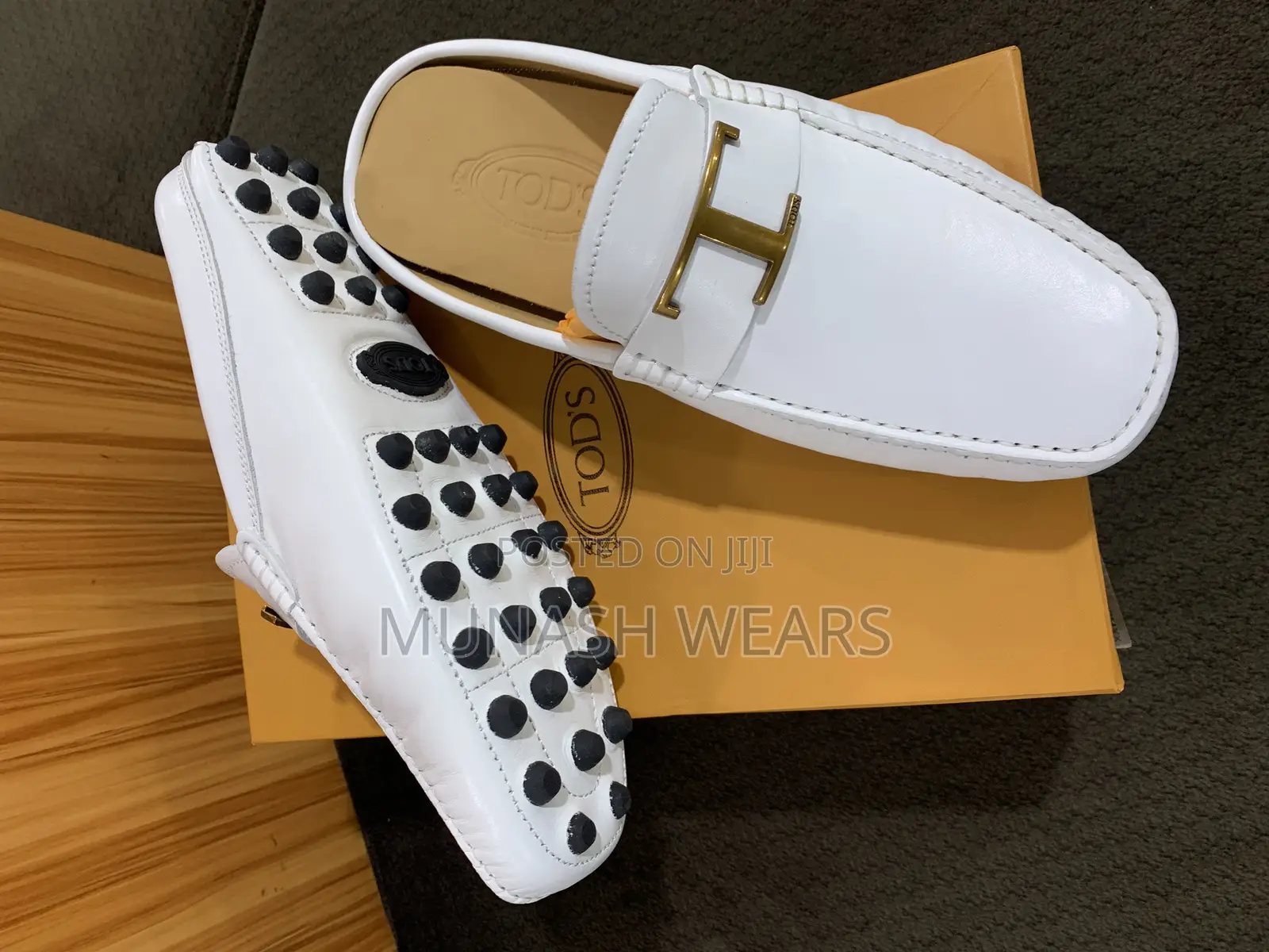 Italian Tod's Half Shoe 40-46 Available White,Brown and Black