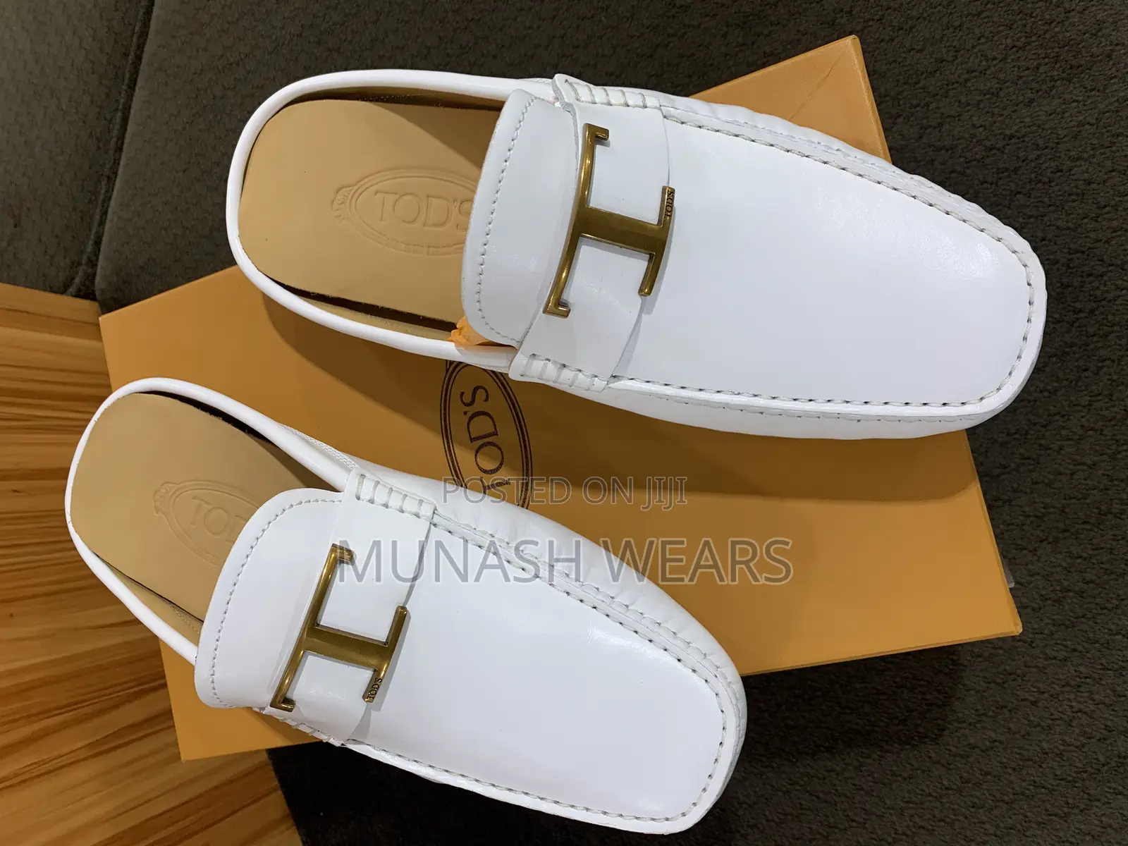 Italian Tod's Half Shoe 40-46 Available White,Brown and Black