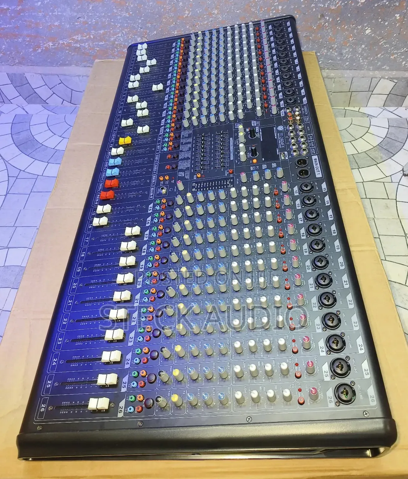 Tf 2604fx Steck Audio Professional Audio Mixer.