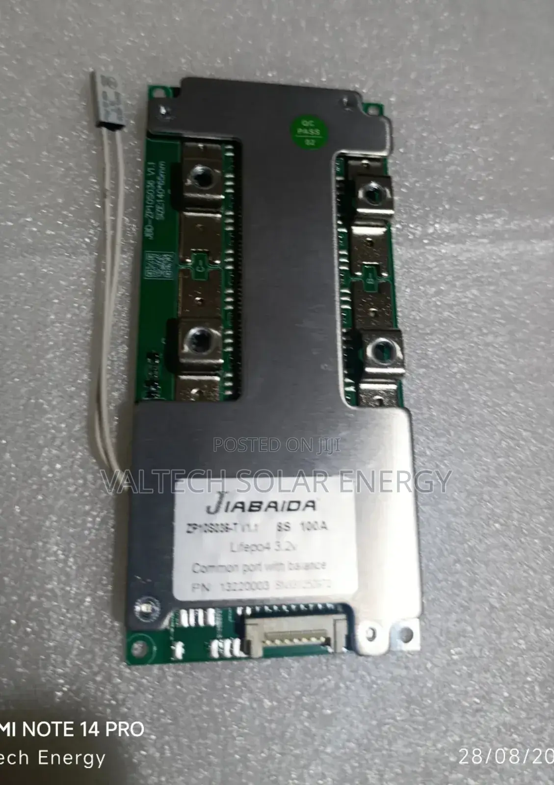 JBD Jaibaida 8s 100a LFP Lifepo4 Lithium Battery Hardware BMS