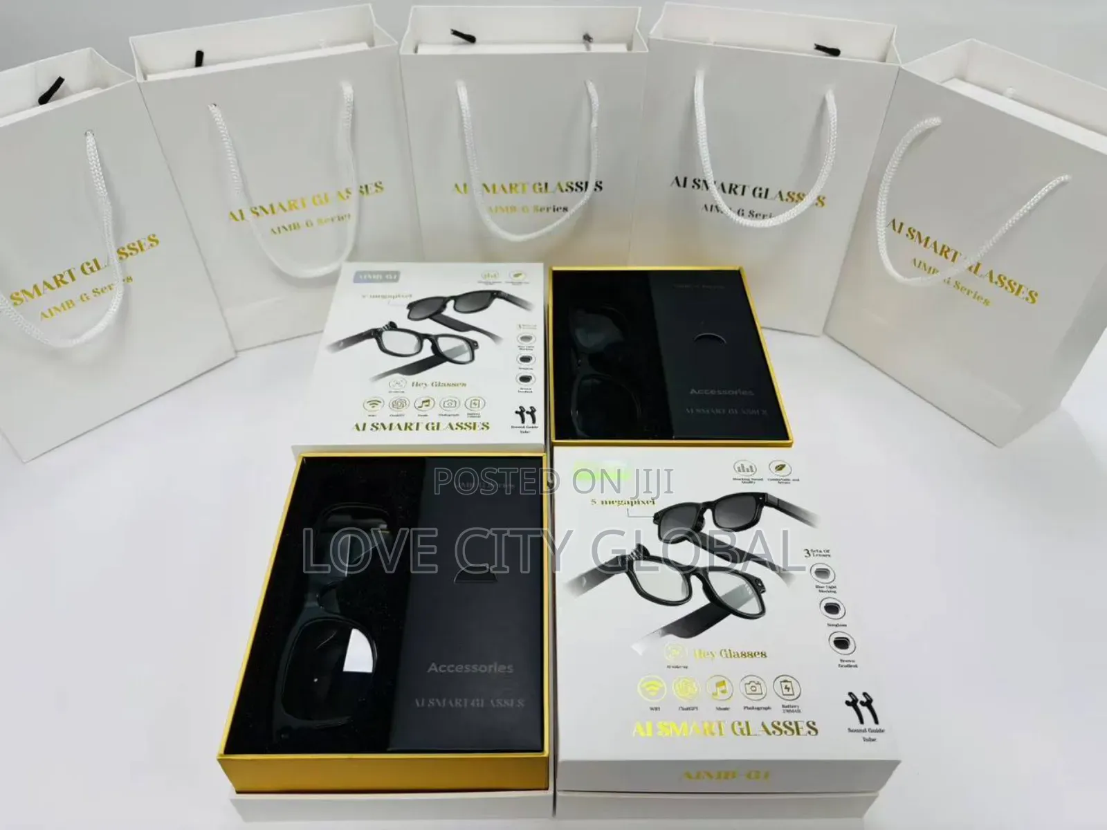 Aimb-g1 Smart Glass 5mp Hd Camera Video Ai Translation Chatgpt Bt Call