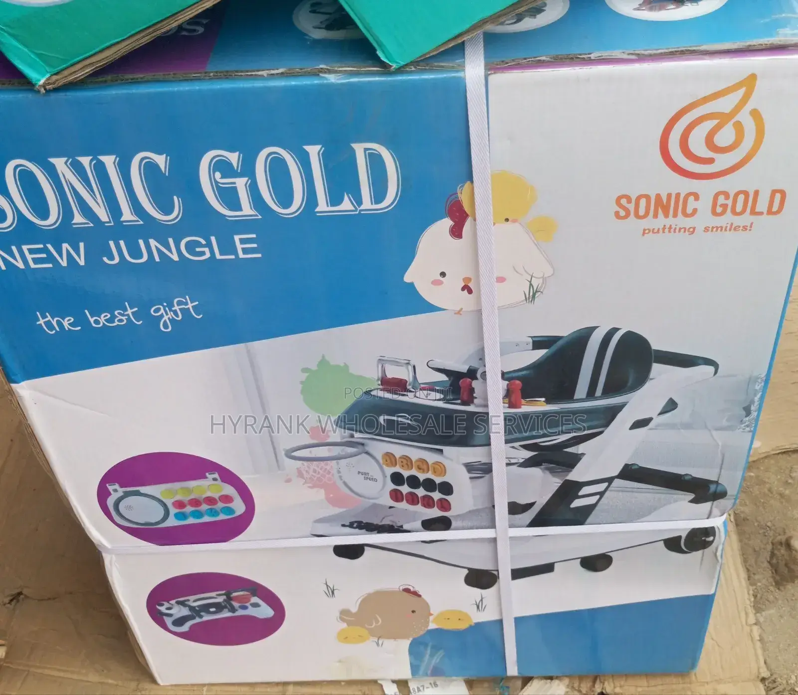 Carton Baby Walker