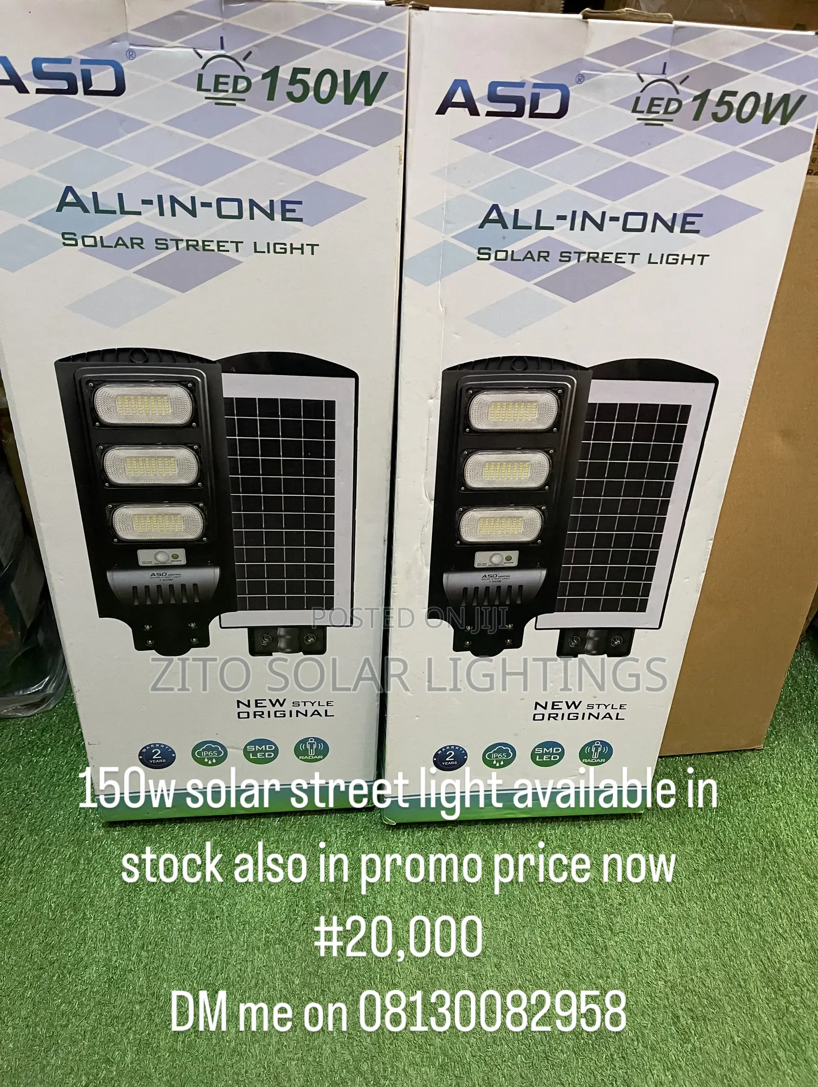 150w Asd Solar Street Light
