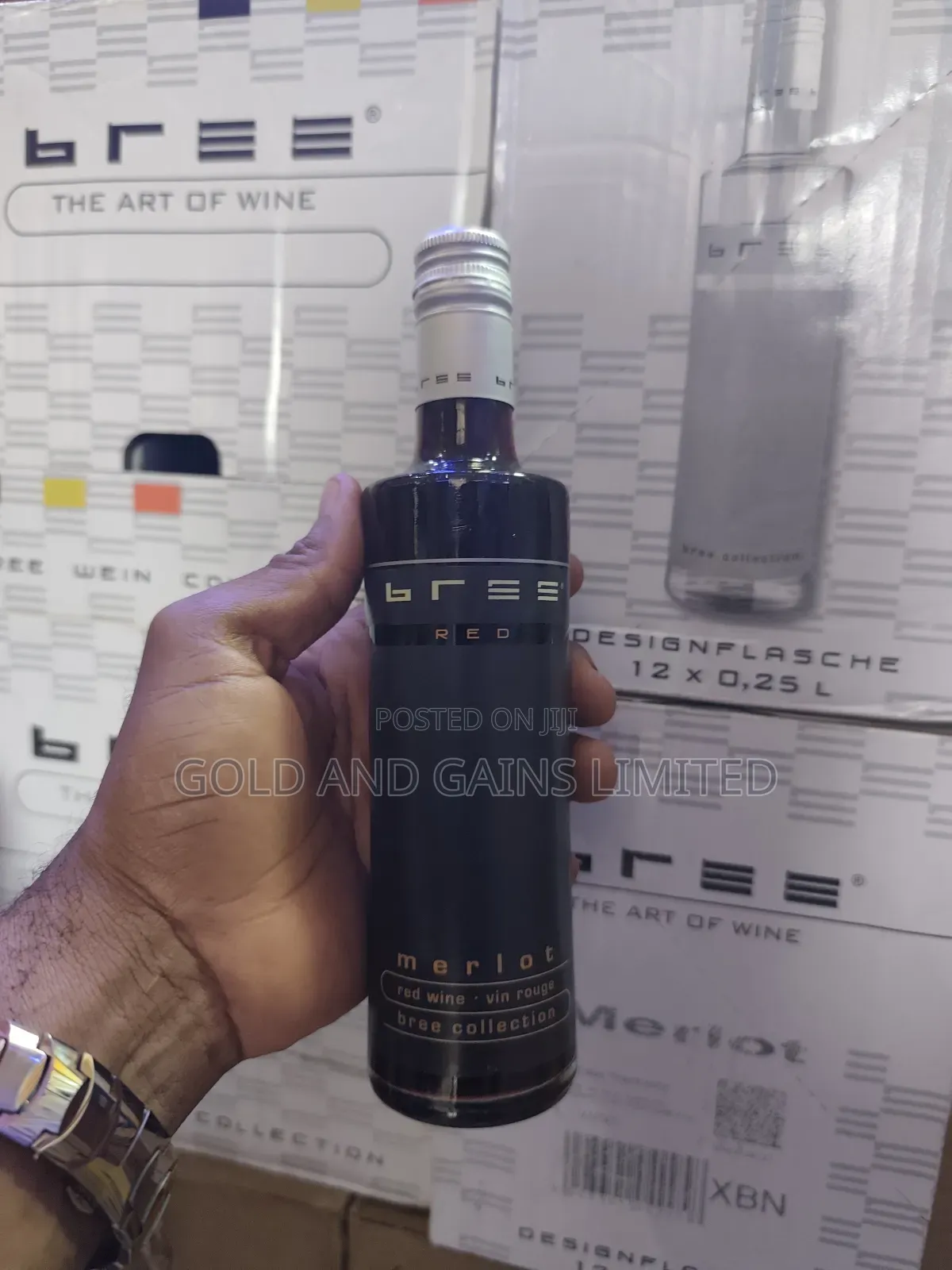 Bree Merlot Wine 250ml by 12 (Wholesale)
