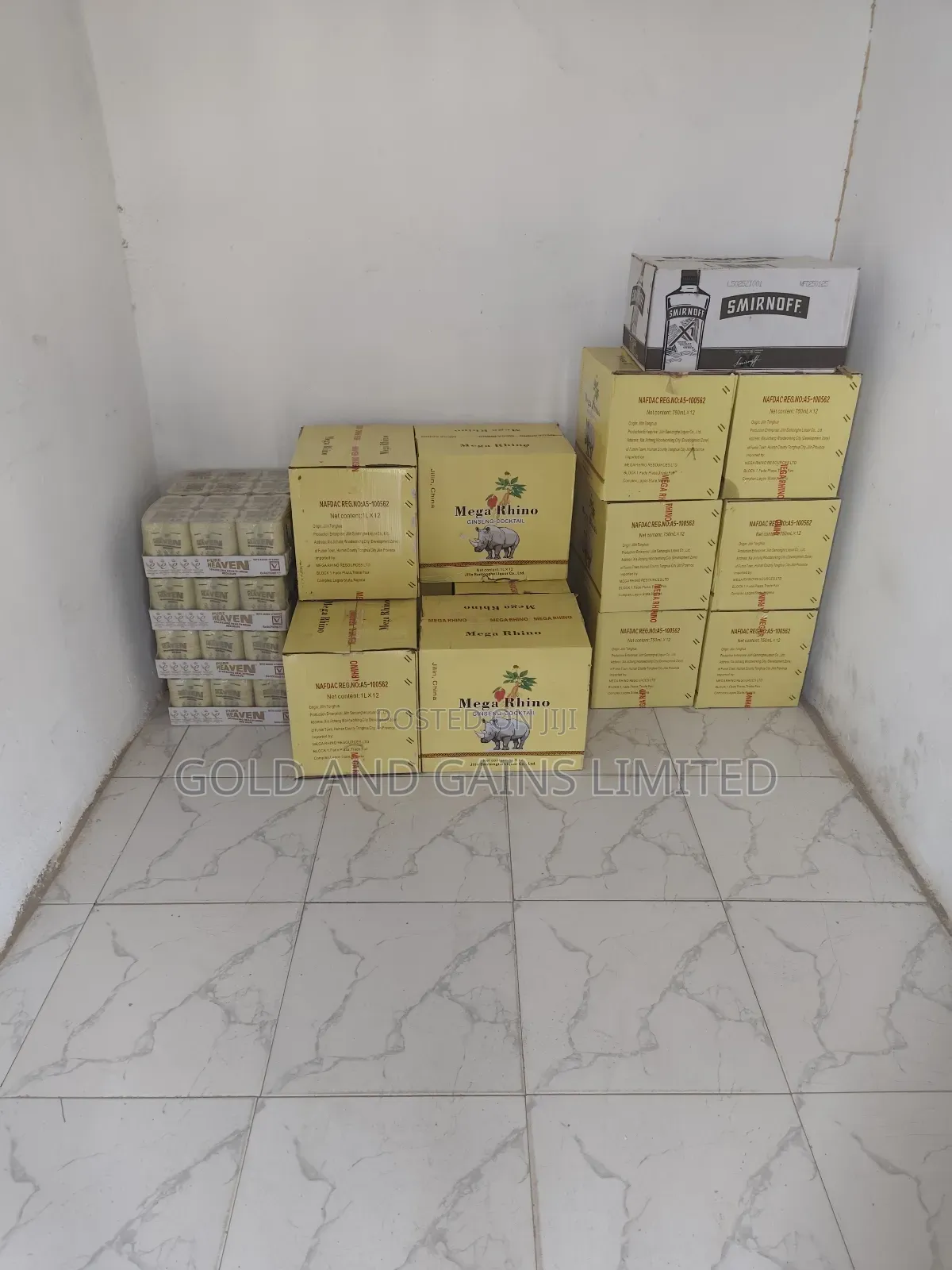 Mega Rhino 500ml by 12btls (Wholesale)