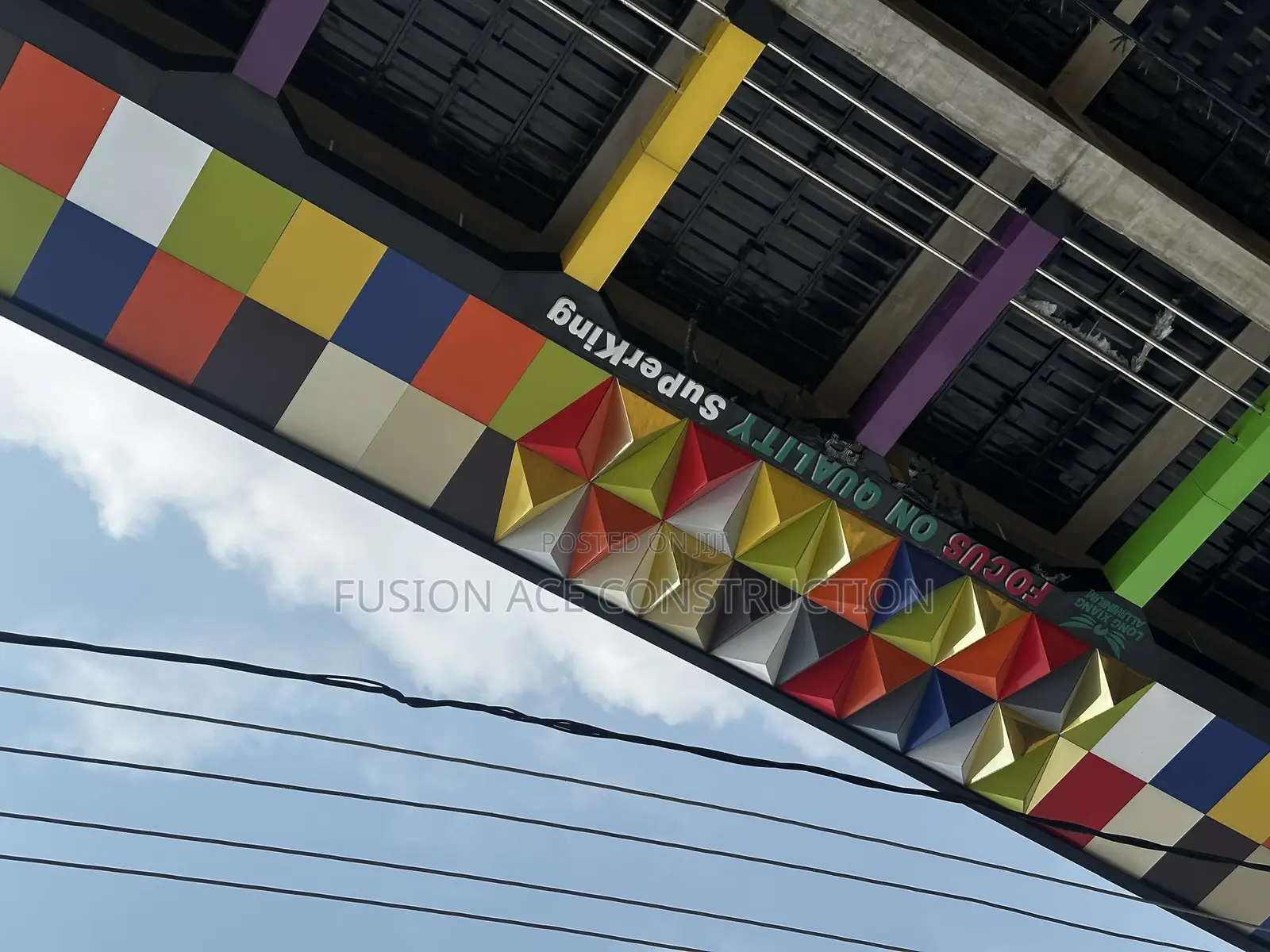 Colorful Regular/ 3d Alucoboard Cladding for Schools, Churche and More