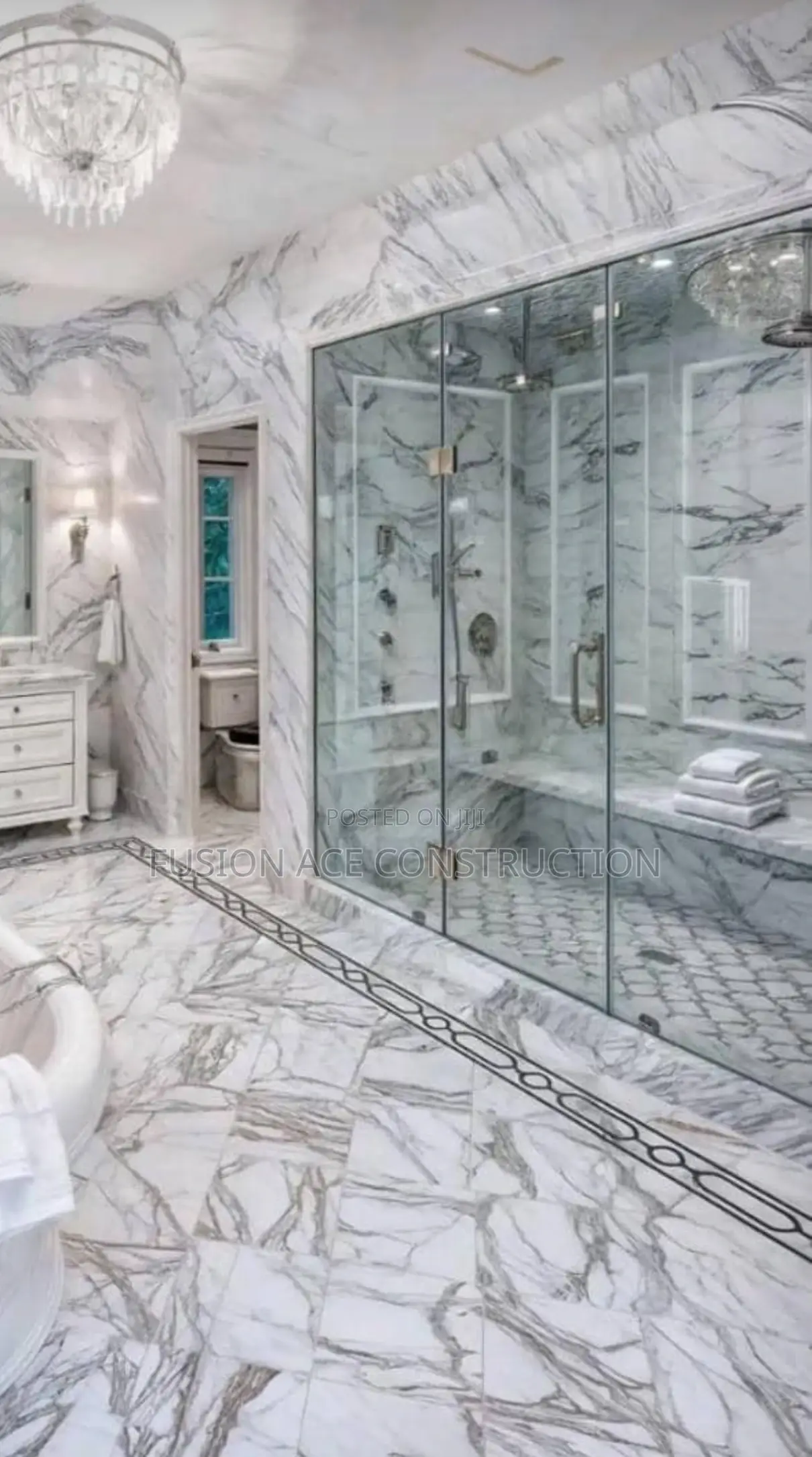 Toilet Frameless Glass Doors