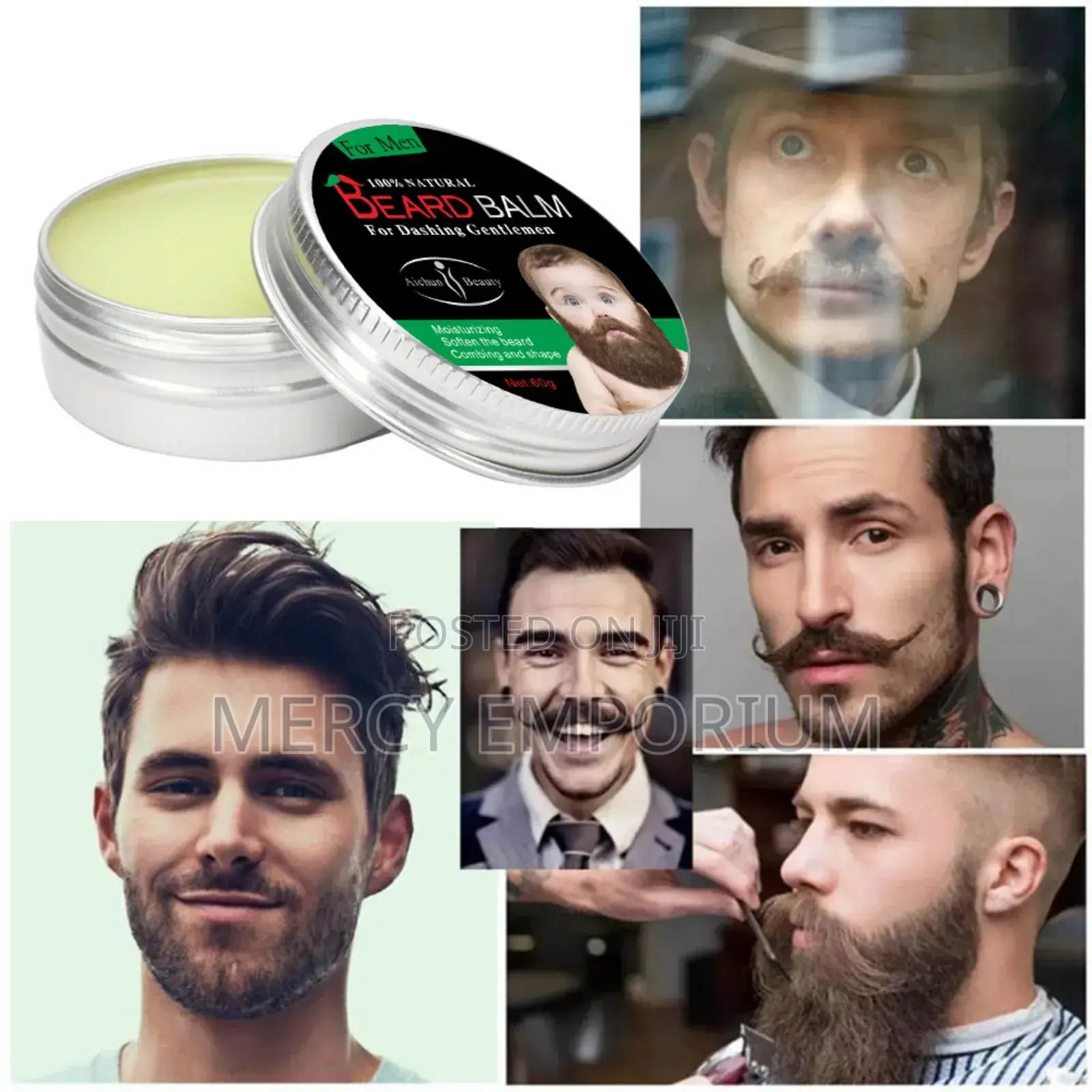 Beared Balm Repair, Soften, Nourish Activate Beard Growth