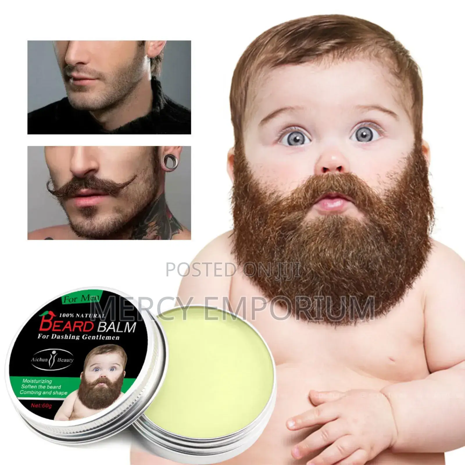 Beared Balm Repair, Soften, Nourish Activate Beard Growth