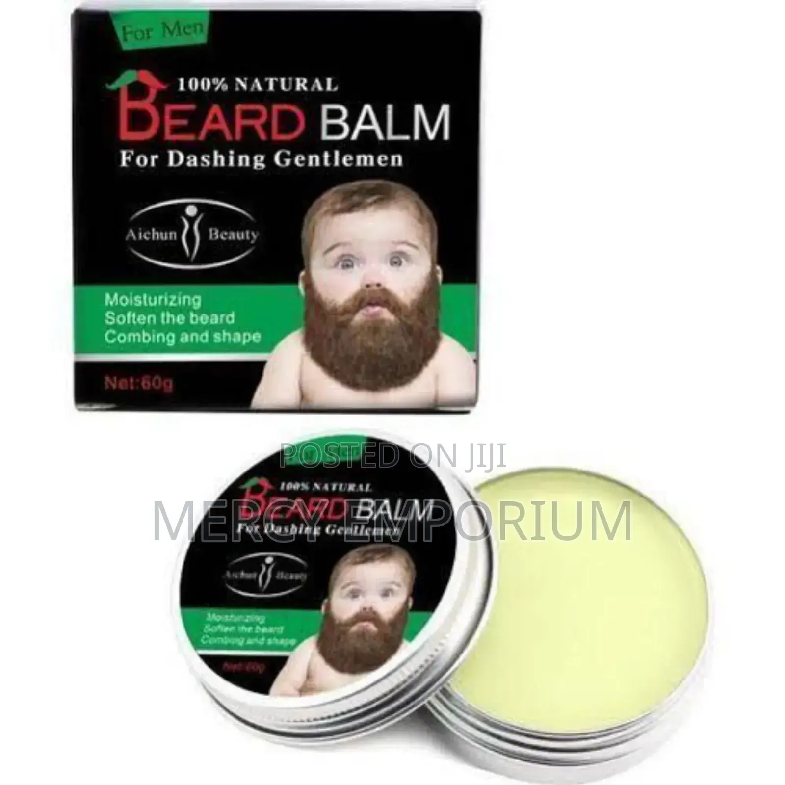 Beared Balm Repair, Soften, Nourish Activate Beard Growth