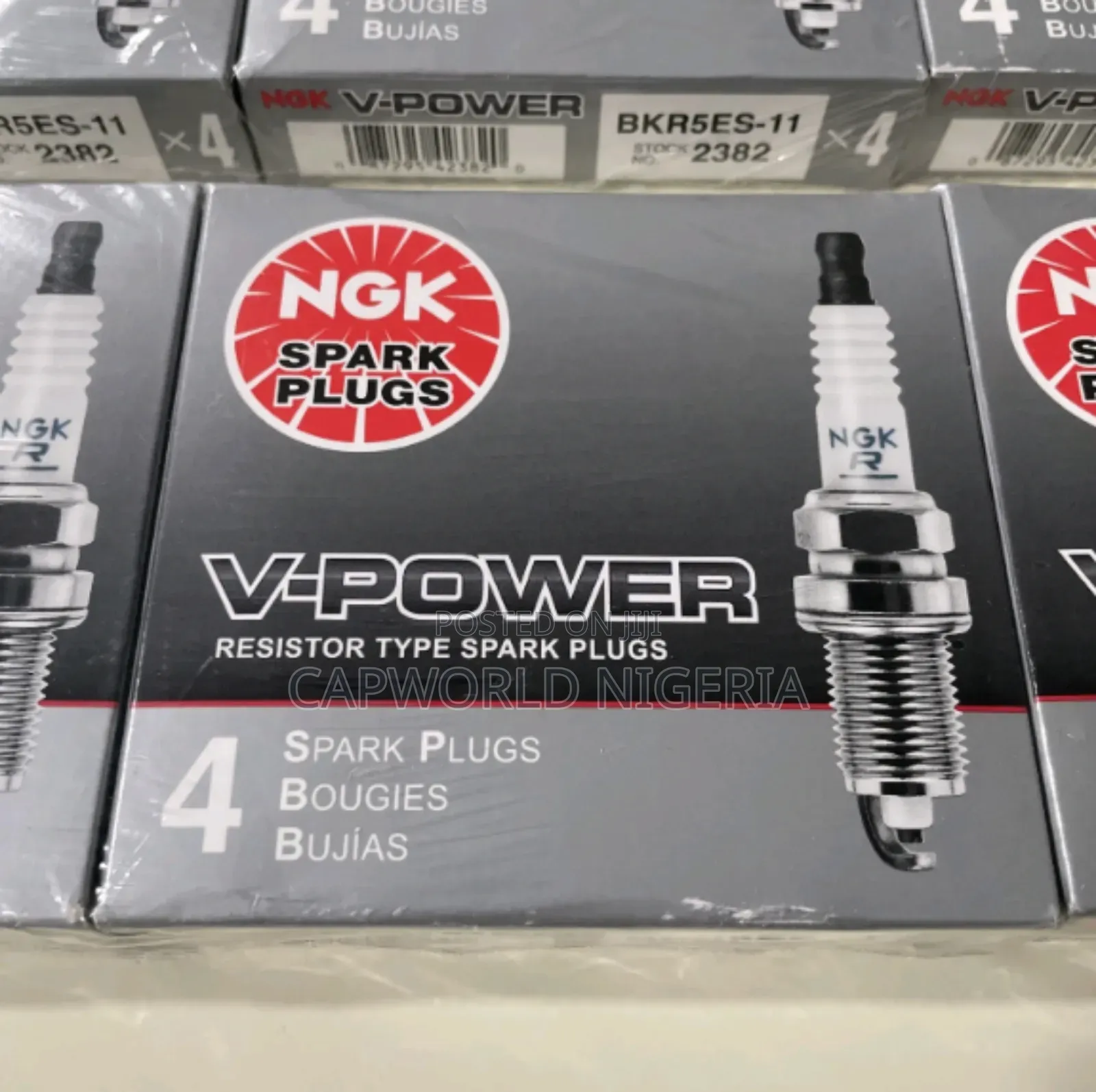 6pcs of NGK 2382 Bkr5es-11 Nickel Spark Plugs