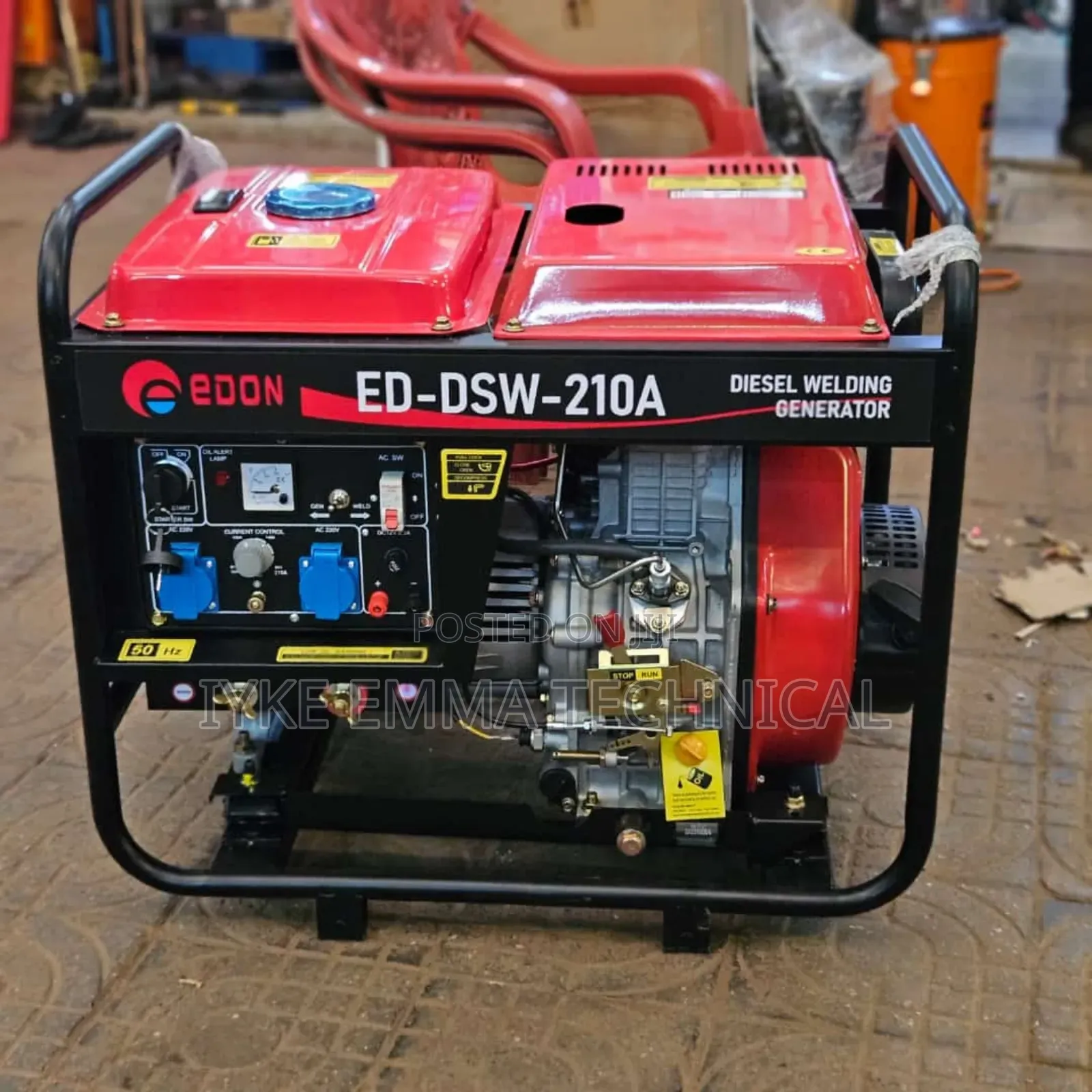 Edon 210amps Start and Weld Generator (Diesel)