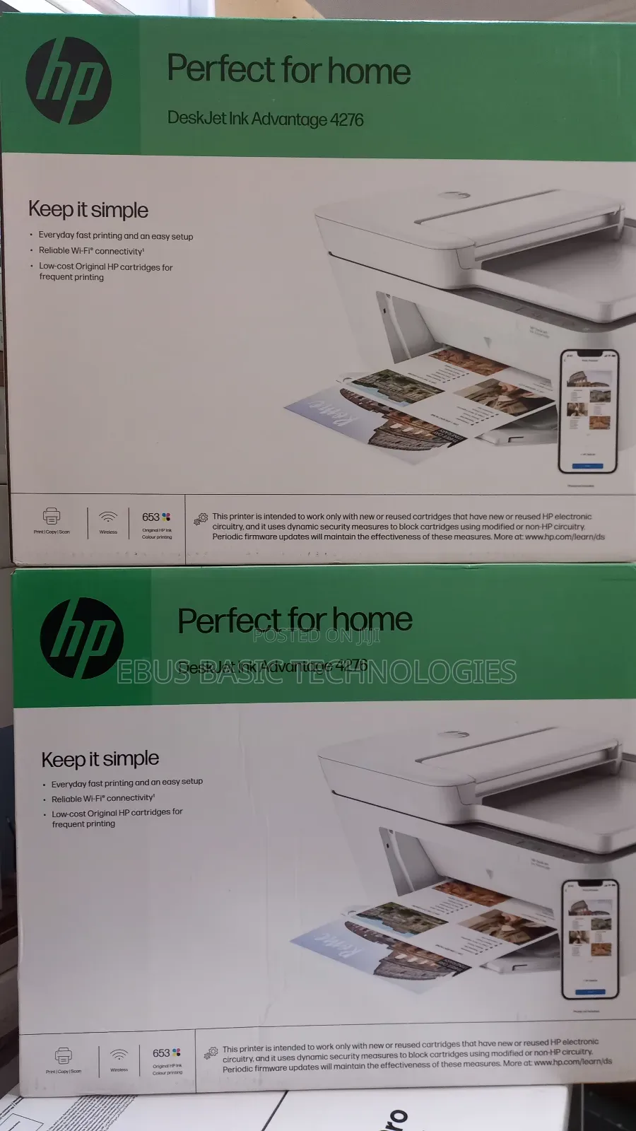 Hp Deskjet Ink Advantage 4276 All-in-One Printer