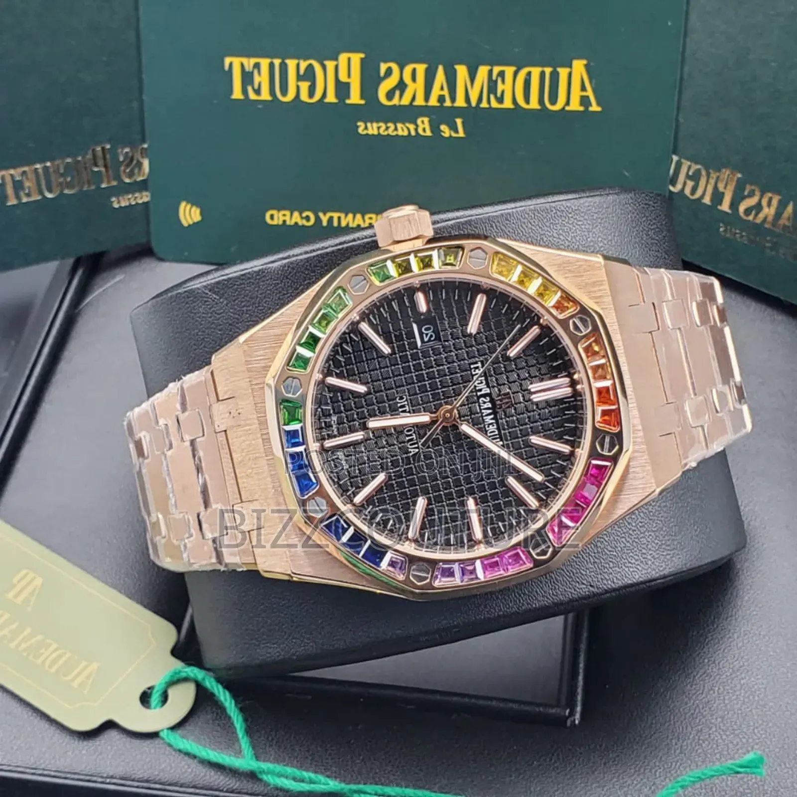 Original Audemars Piguet Iced Gold Stainless Steel, Calendar Watch