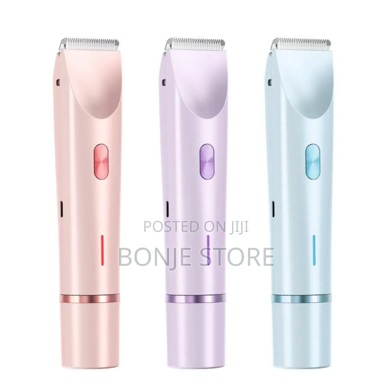 Waterproof Electric Shaver for Women Wet Dry Dual Head Hair Trimmer