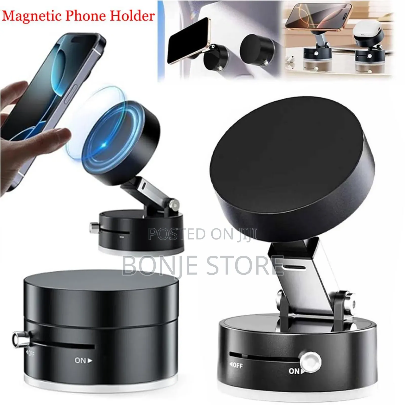 Phone Suction Magnetic Support Holder